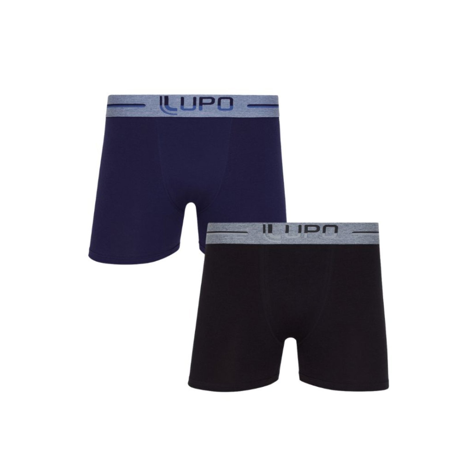 Cueca Lupo Boxer Algodão com Elastano 784-088 C/2