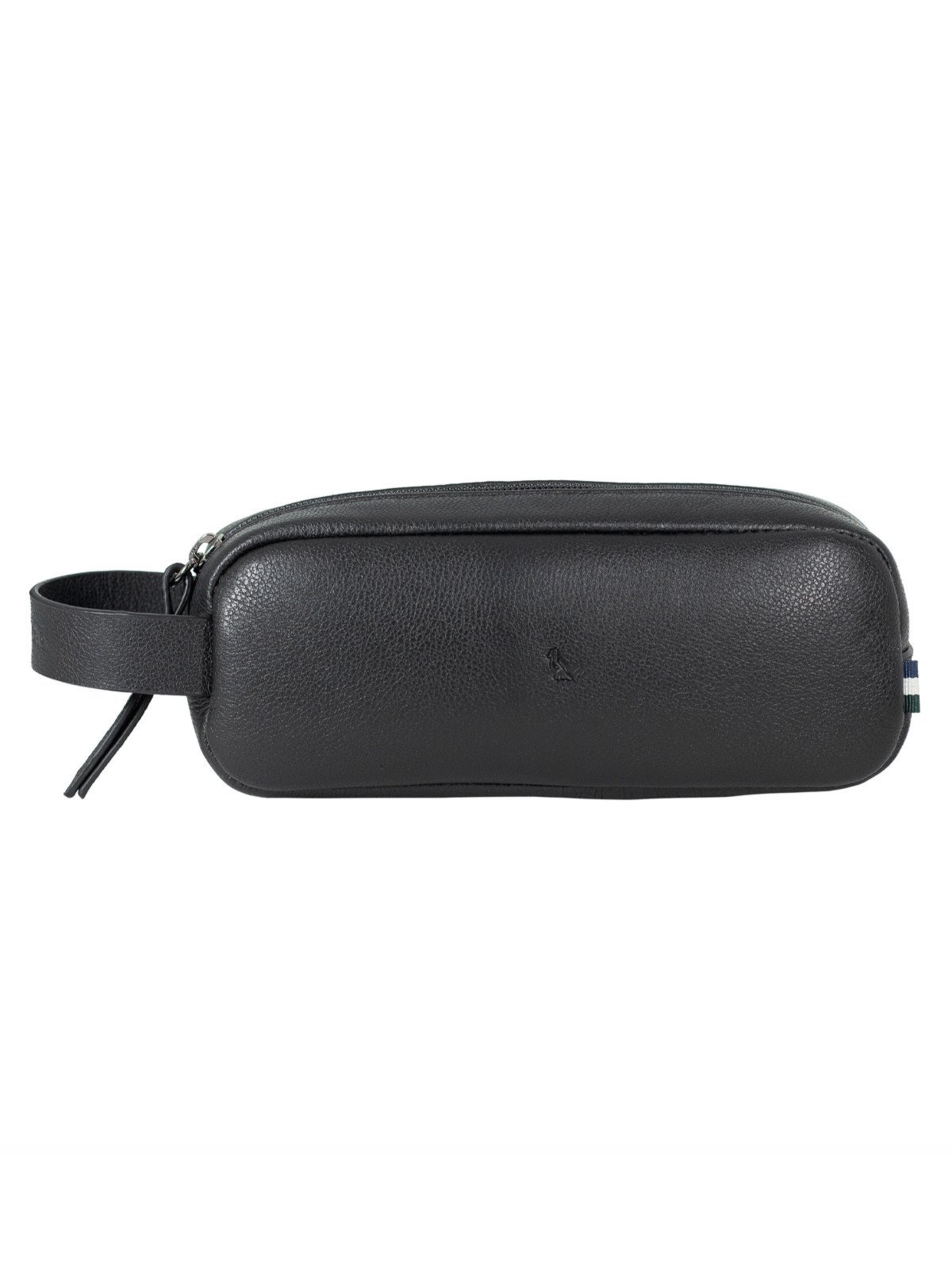 Necessaire Masculina Reserva RSV Go Oslo Classic Couro Para Viagem Organizador Preto