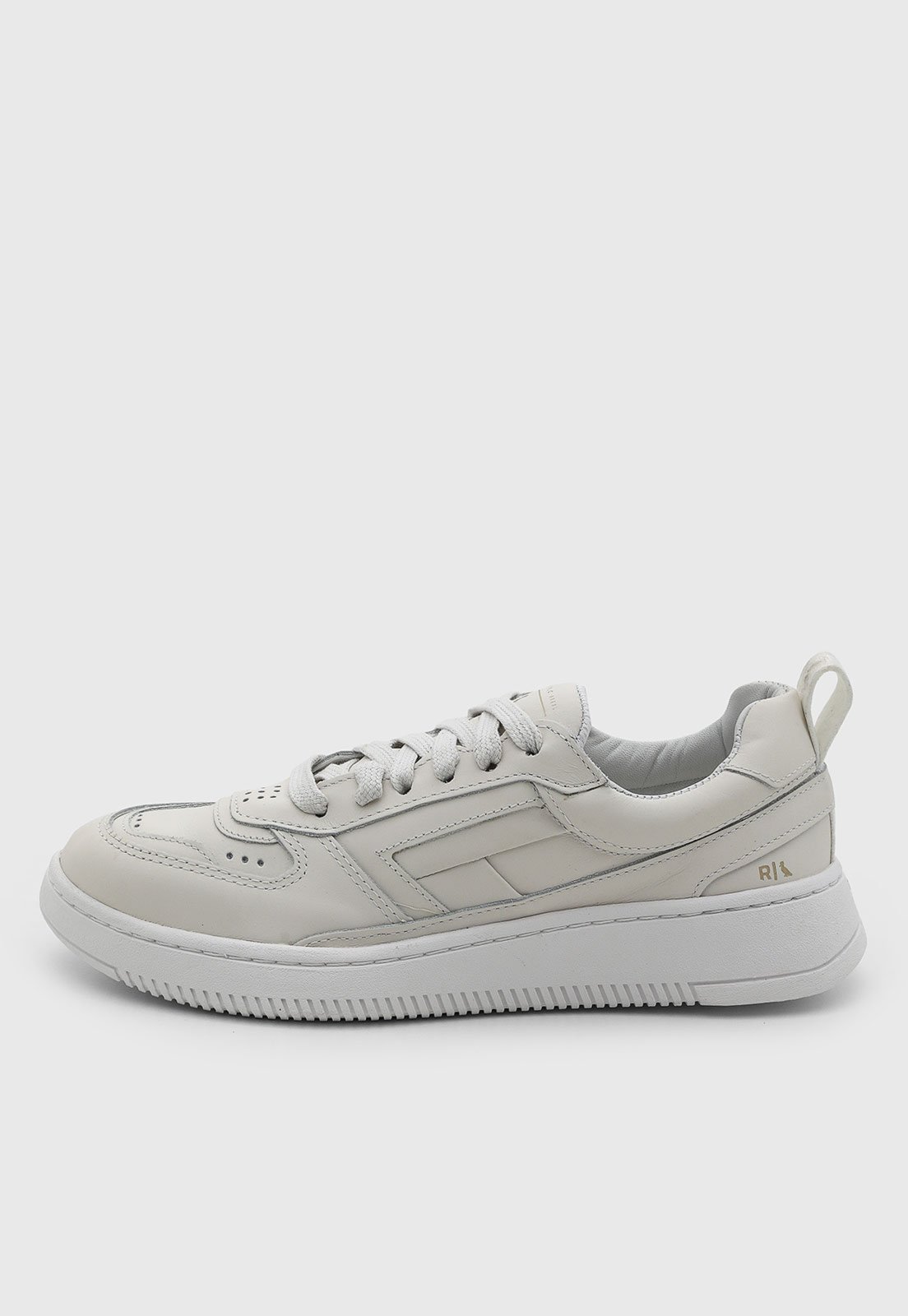 Tênis Masculino Reserva Casual Couro Branco