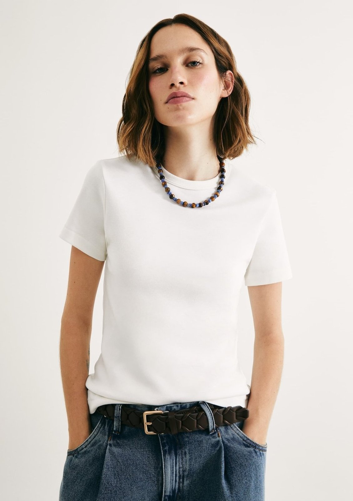Camiseta Feminina Slim Em Algodão Hering