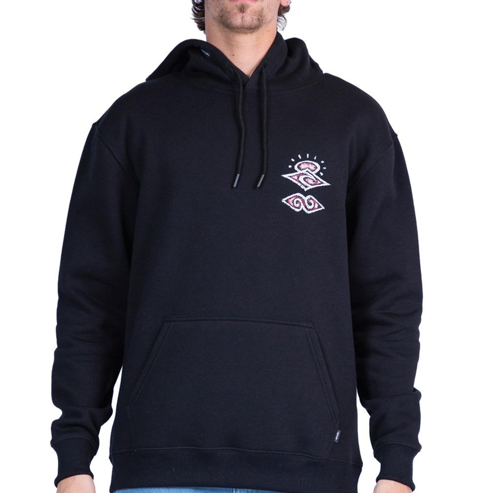 Moletom Rip Curl Canguru Disorder Boneyards Hood WT26 Black