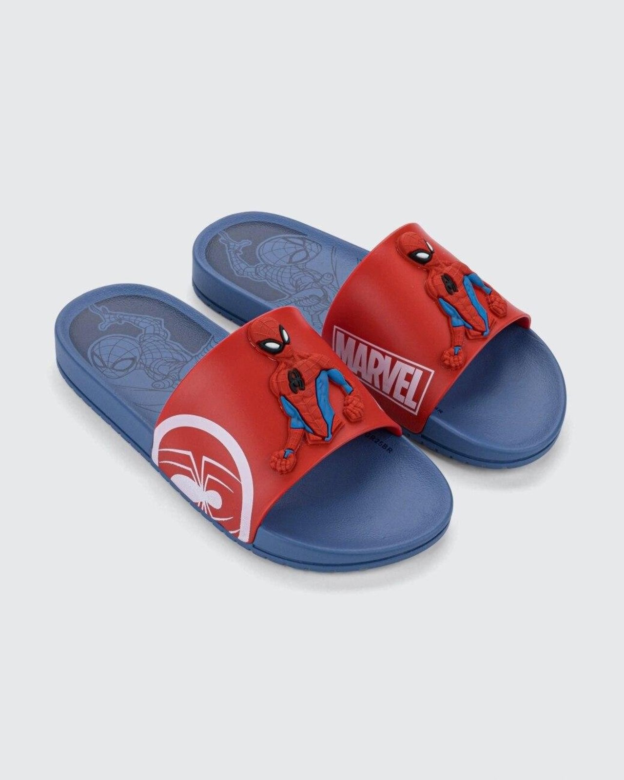 Infantil - Chinelo Slide Grendene Dash Marvel Azul