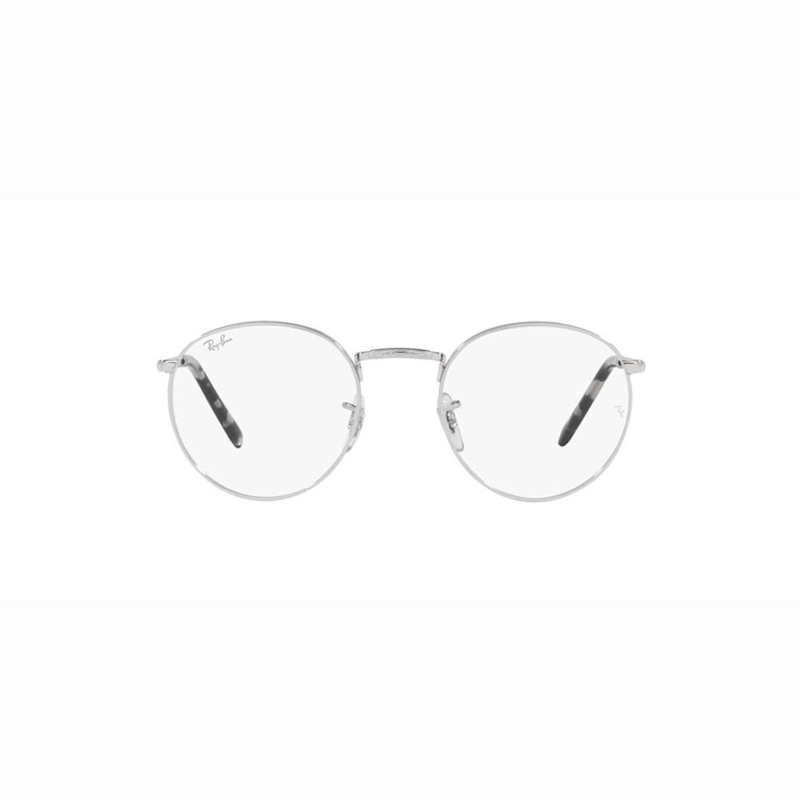 Vista 3 Óculos de Grau Ray-Ban New Round Optics prata grau Ray-Ban prata grau