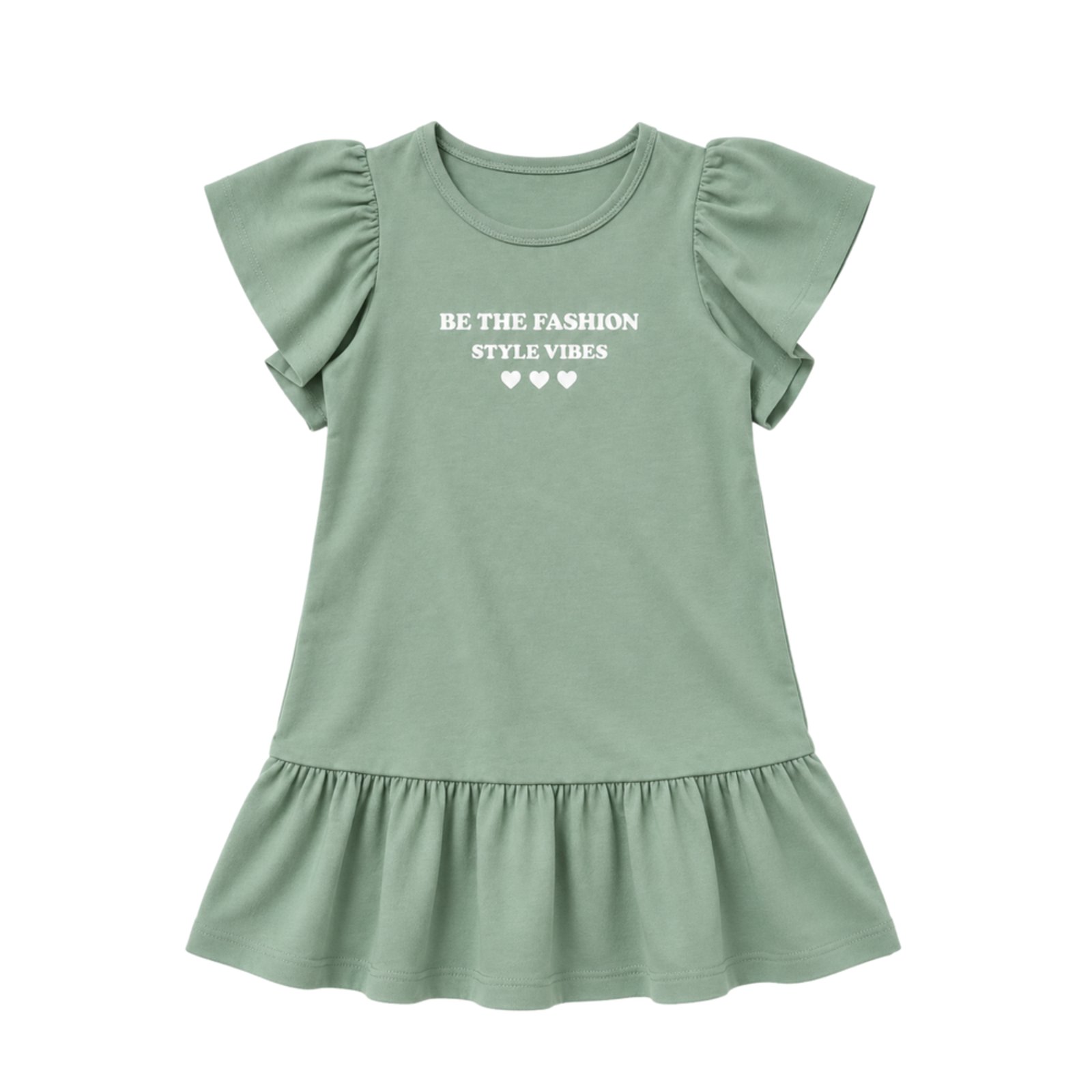 Infantil - Vestido Menina Meia Malha