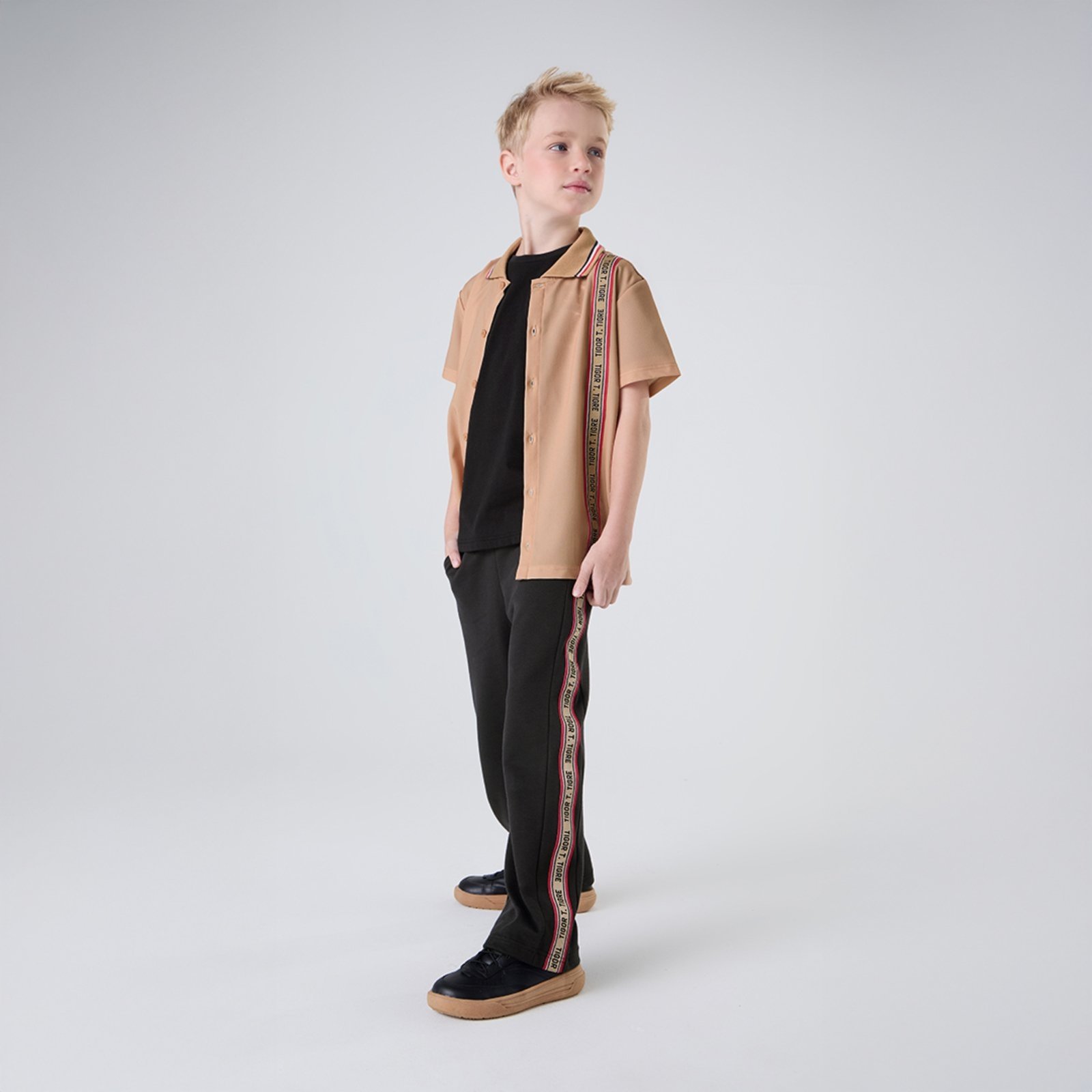 Infantil - Camisa Manga Curta Masculina Tigor T. Tigre