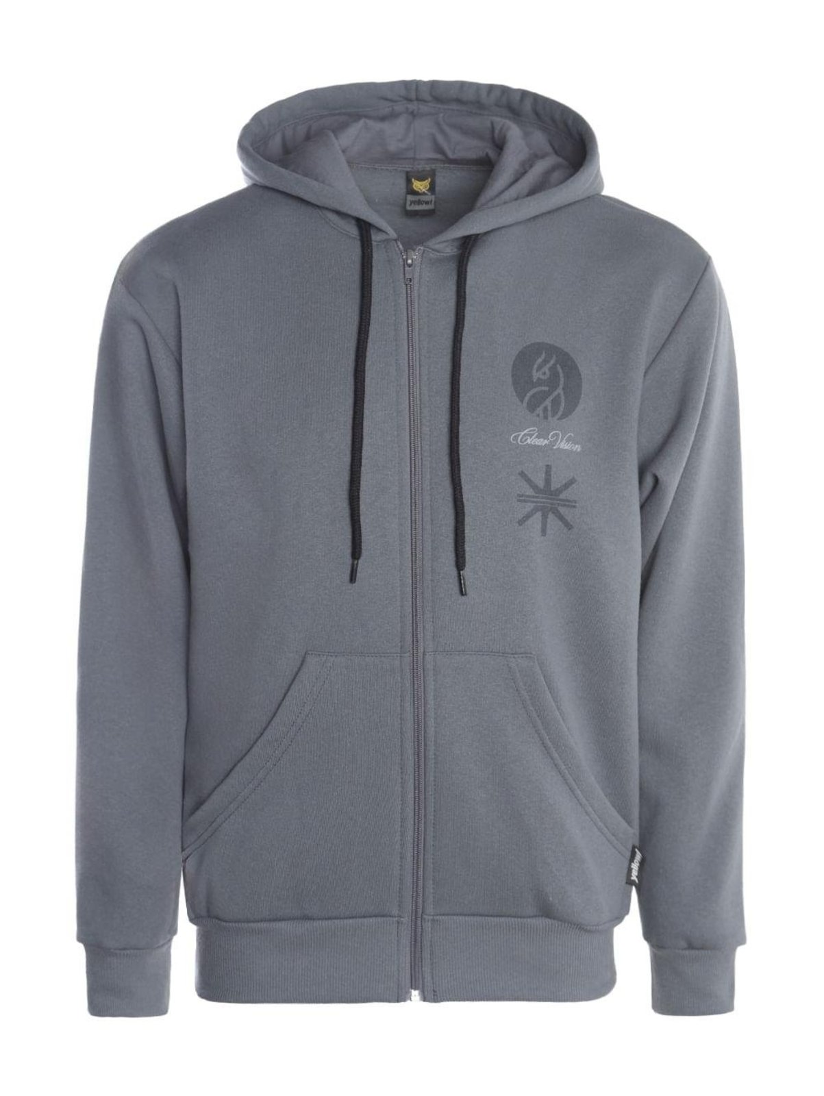 Jaqueta Moletom Canguru Masculina CINZA