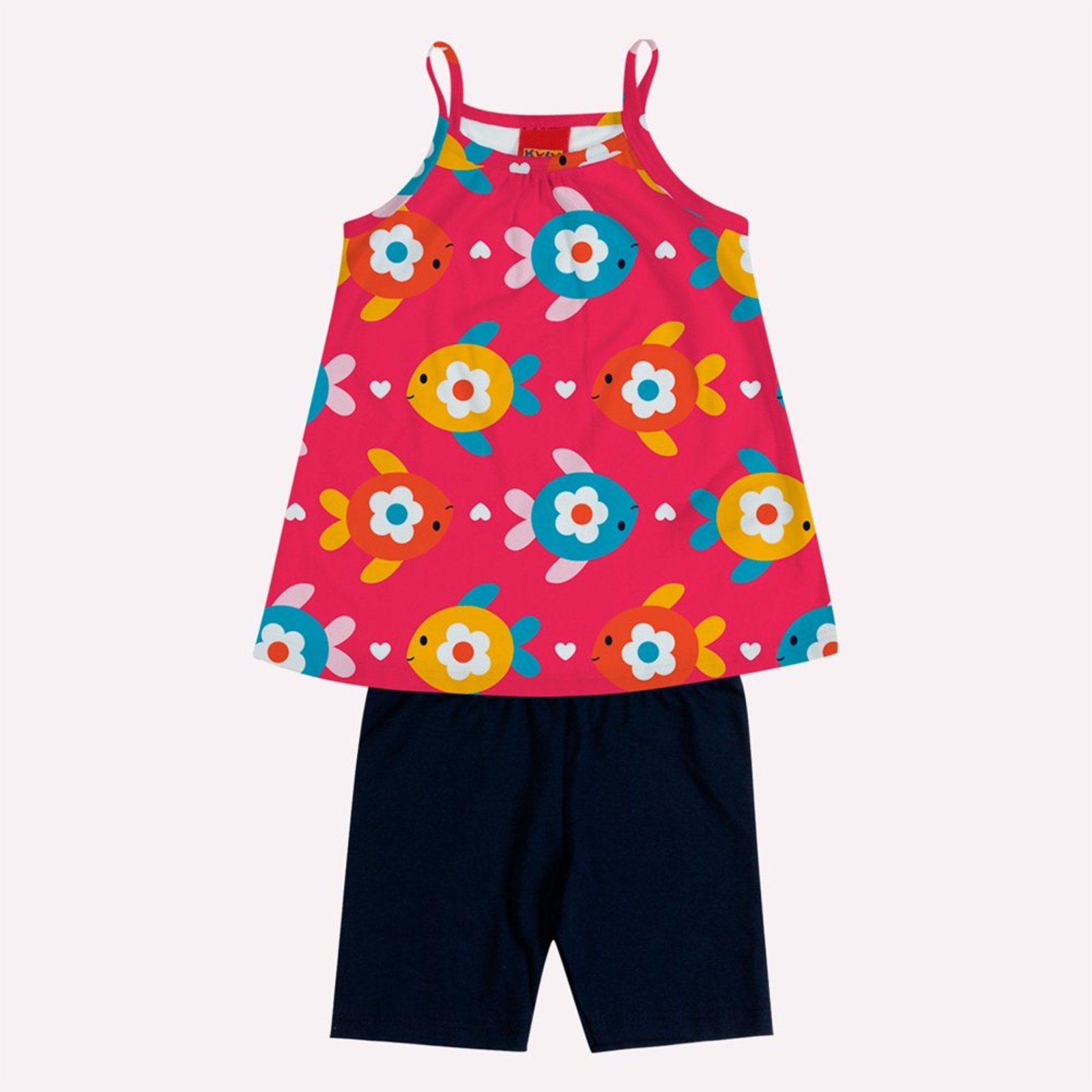 Infantil - Conjunto Menina Estampado Kyly
