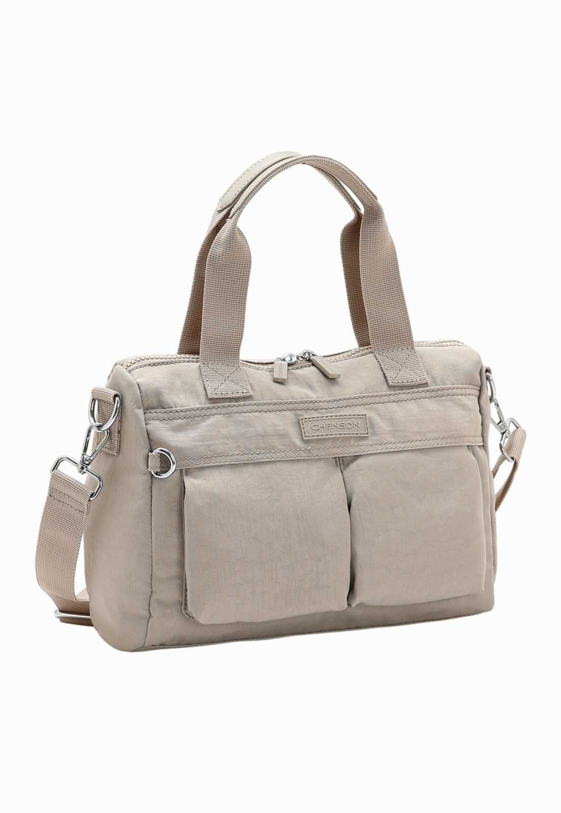 Bolsa Feminina Chenson Mão Sport Cool 3785602 Cinza