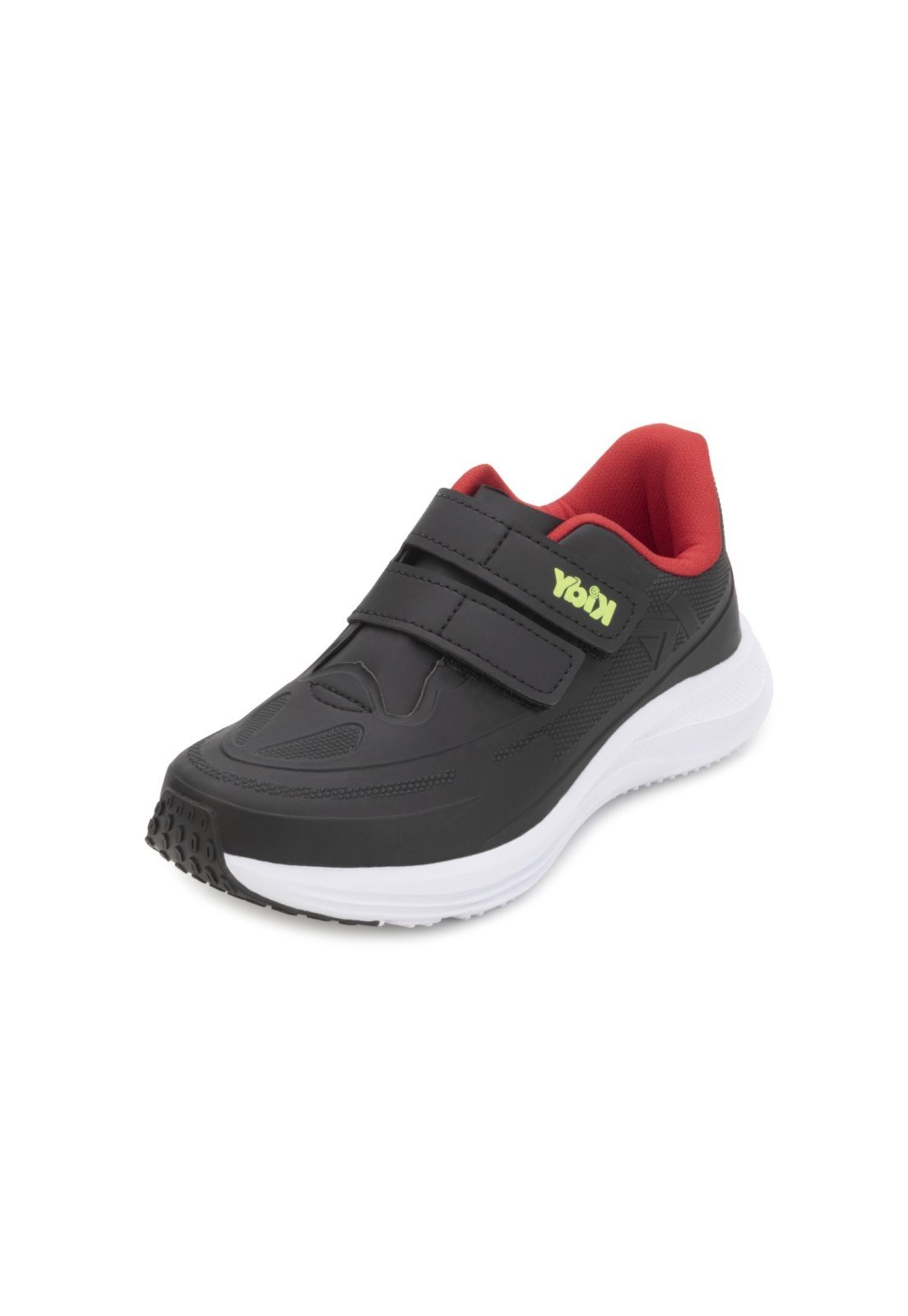 Infantil – Tênis Kidy KD25-43800 Preto-Vermelho