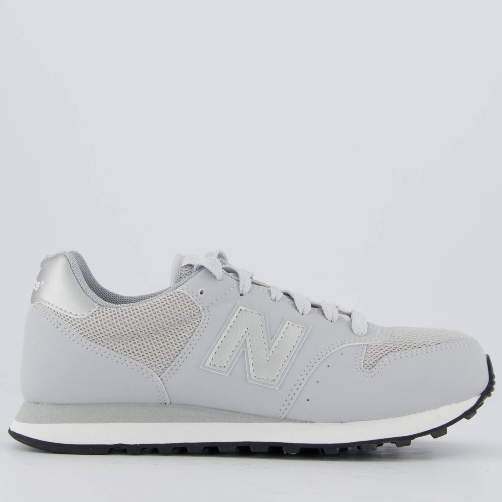 Vista 2 Tênis New Balance 500 V2 Feminino cinza New Balance cinza