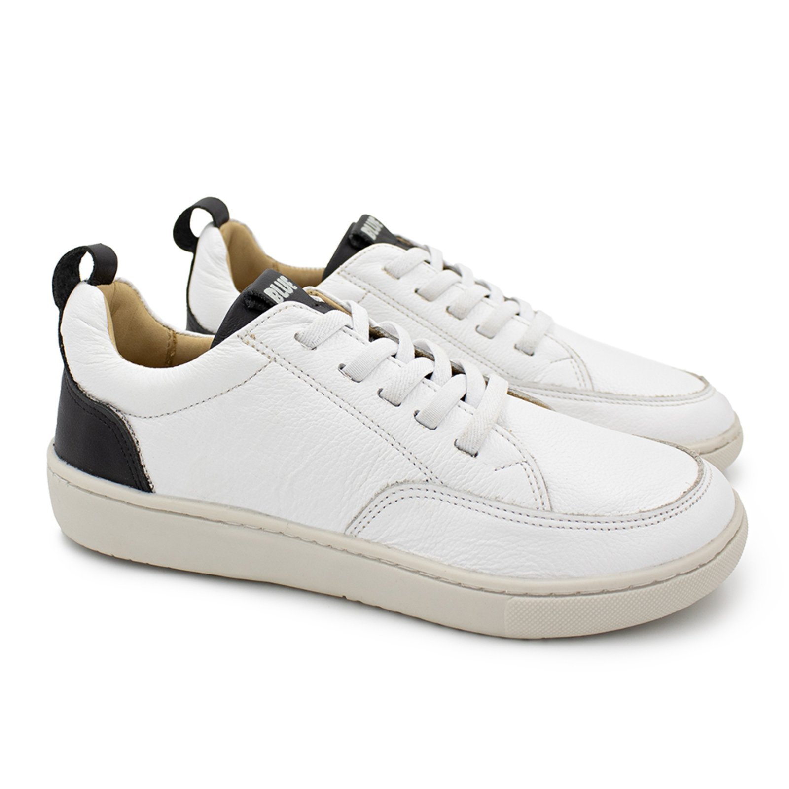 Vista 2 Infantil - Sandalia Menino Blue Dante Couro Branco Blue Infantis Blue Infantis branco blue