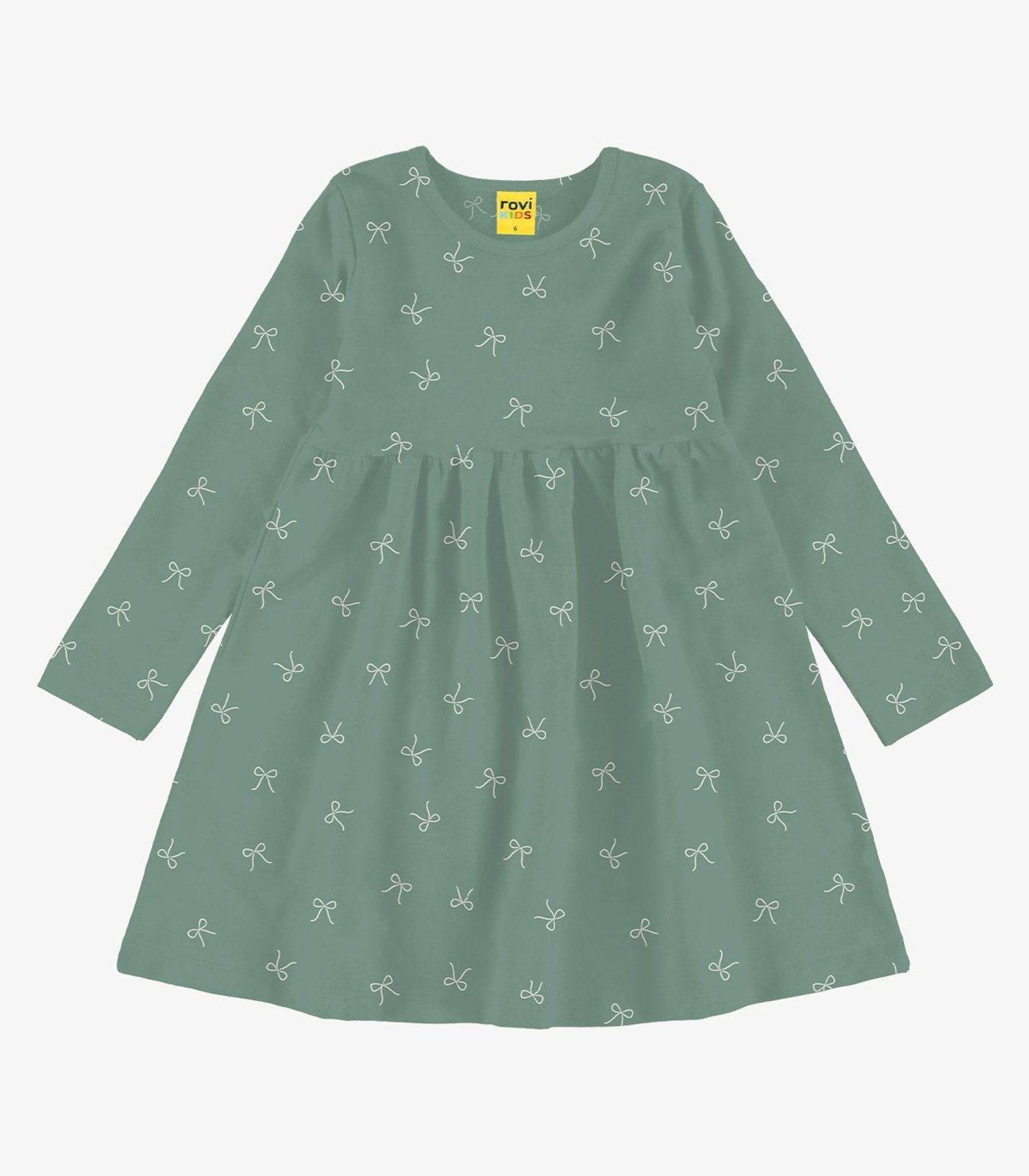 Infantil - Vestido Manga Longa Rovi Verde
