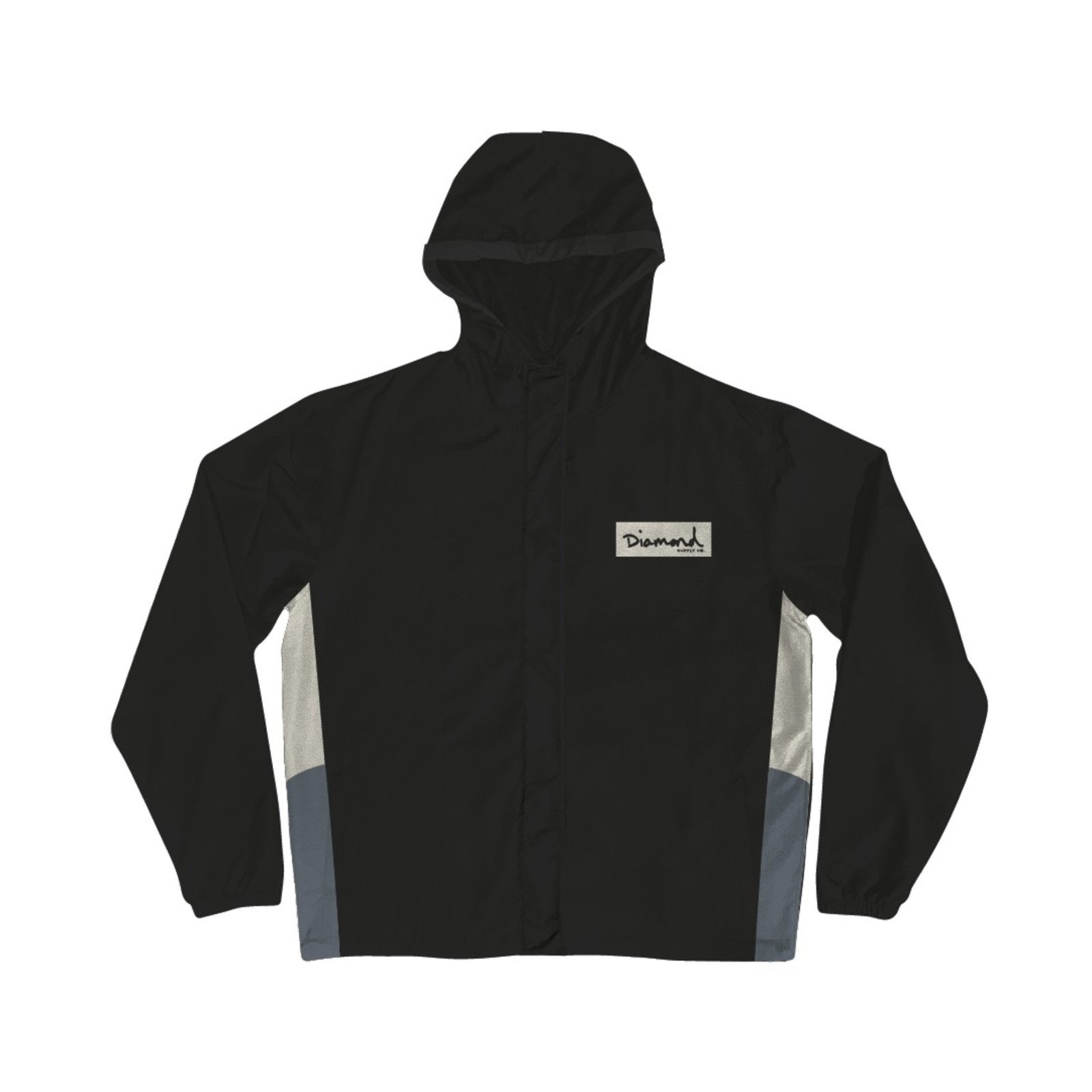 Jaqueta Diamond Box Logo Cut - BLACK