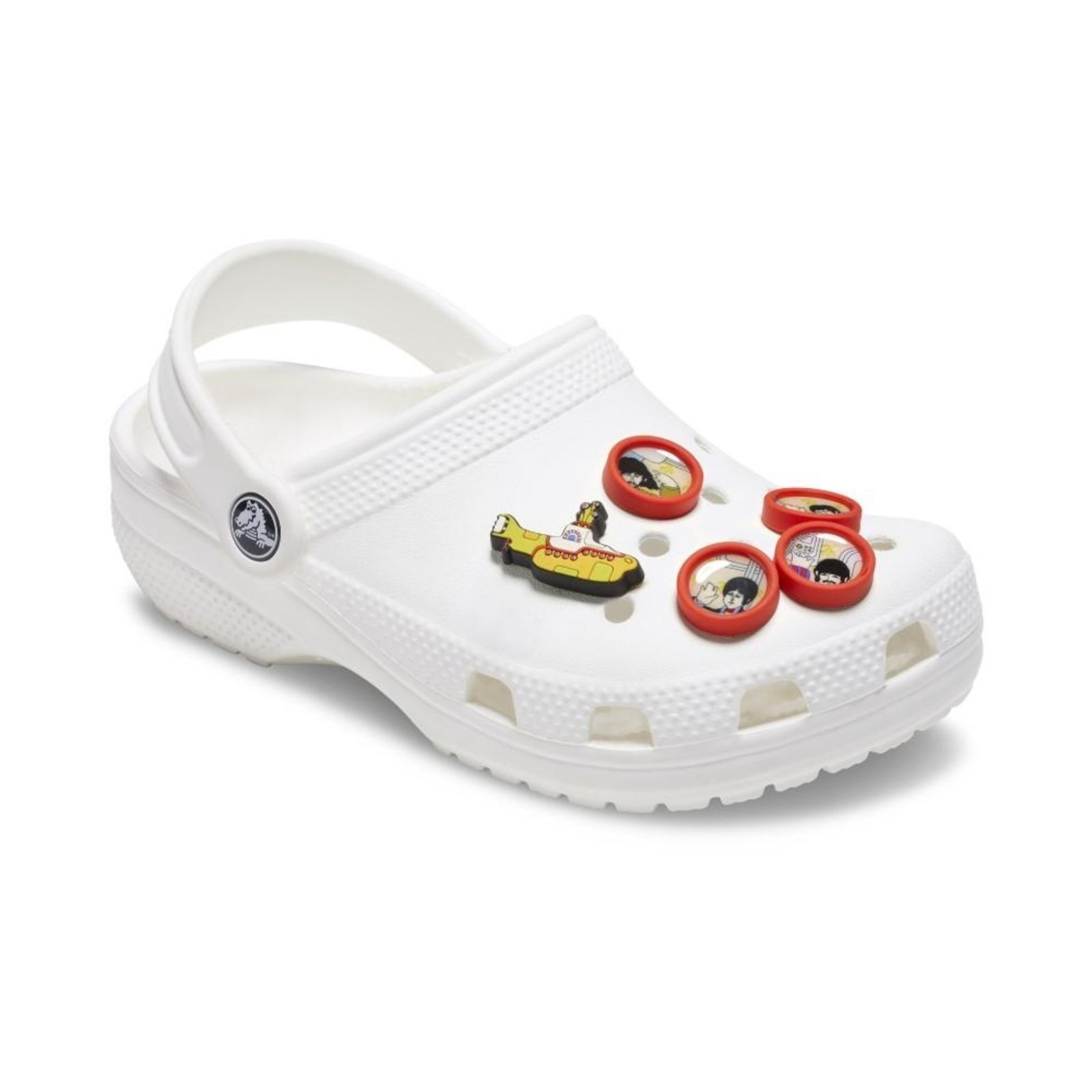 Vista 3 Infantil - Jibbitz™ Yellow Submarine Window Pack com 5 Peças Branco Crocs branco yellow