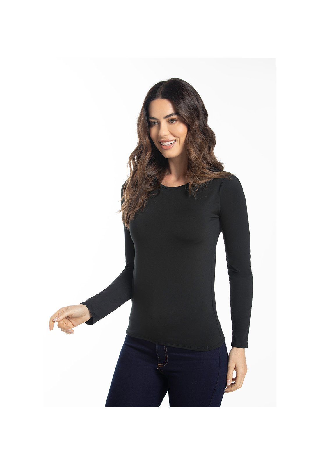 Blusa Térmica Thermo Dry Slim Peluciada Feminina Avulsa