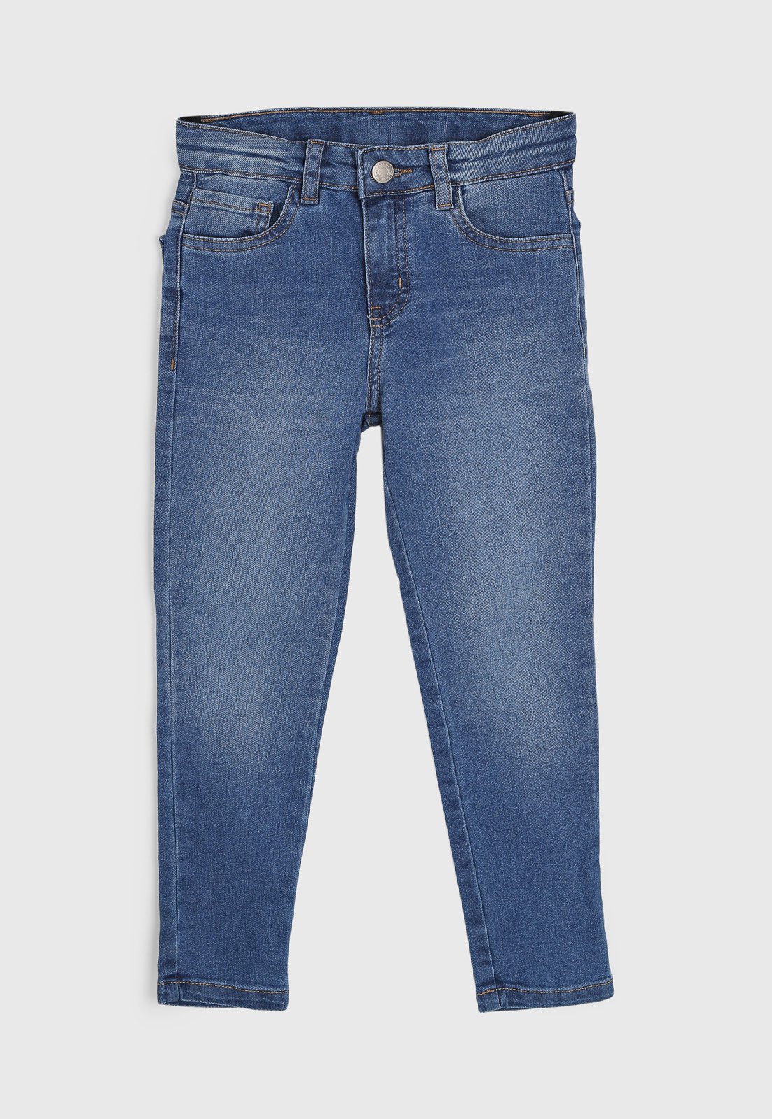 Infantil - Calça Jeans Hering Pesponto Azul
