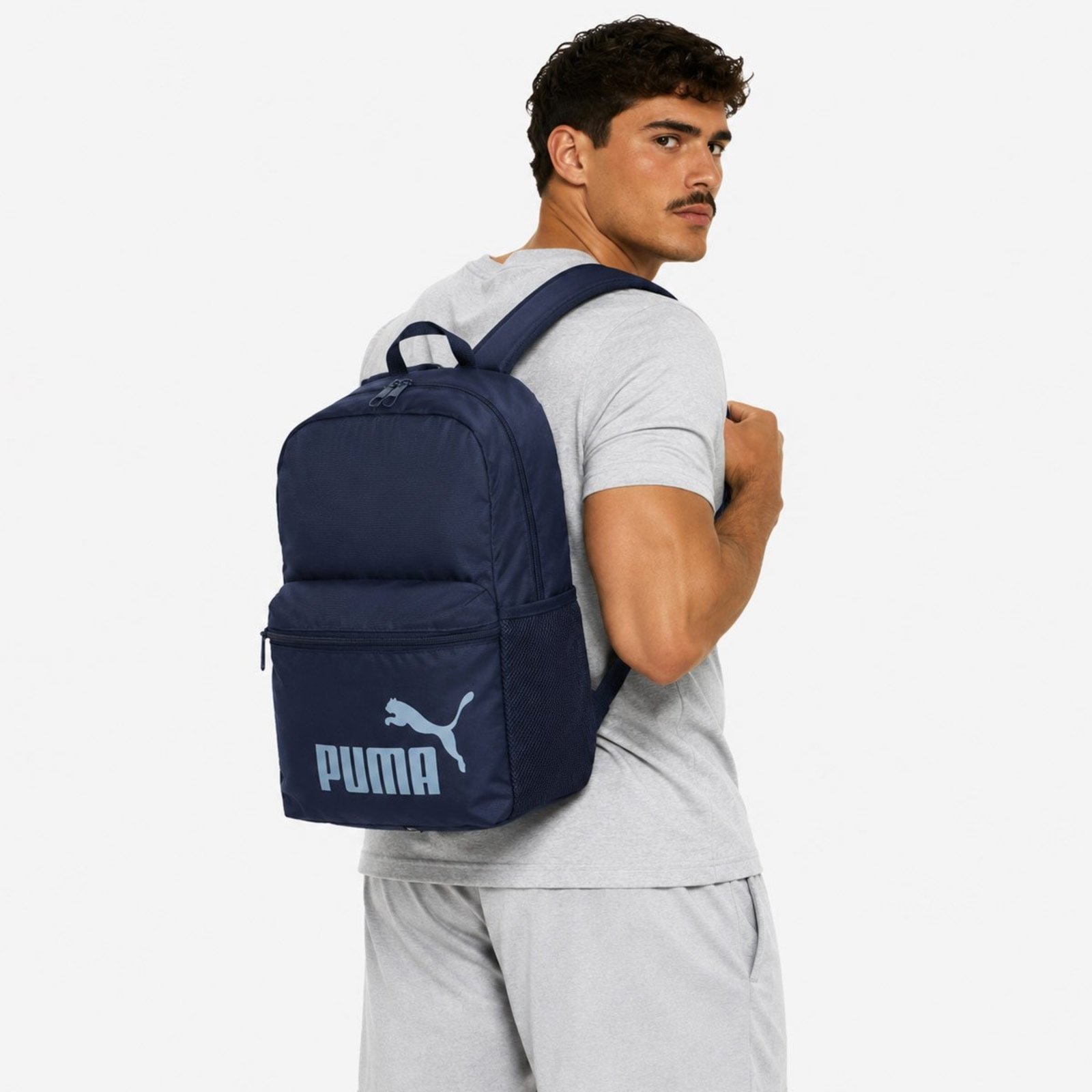 Mochila Puma Phase Boxy Marinho