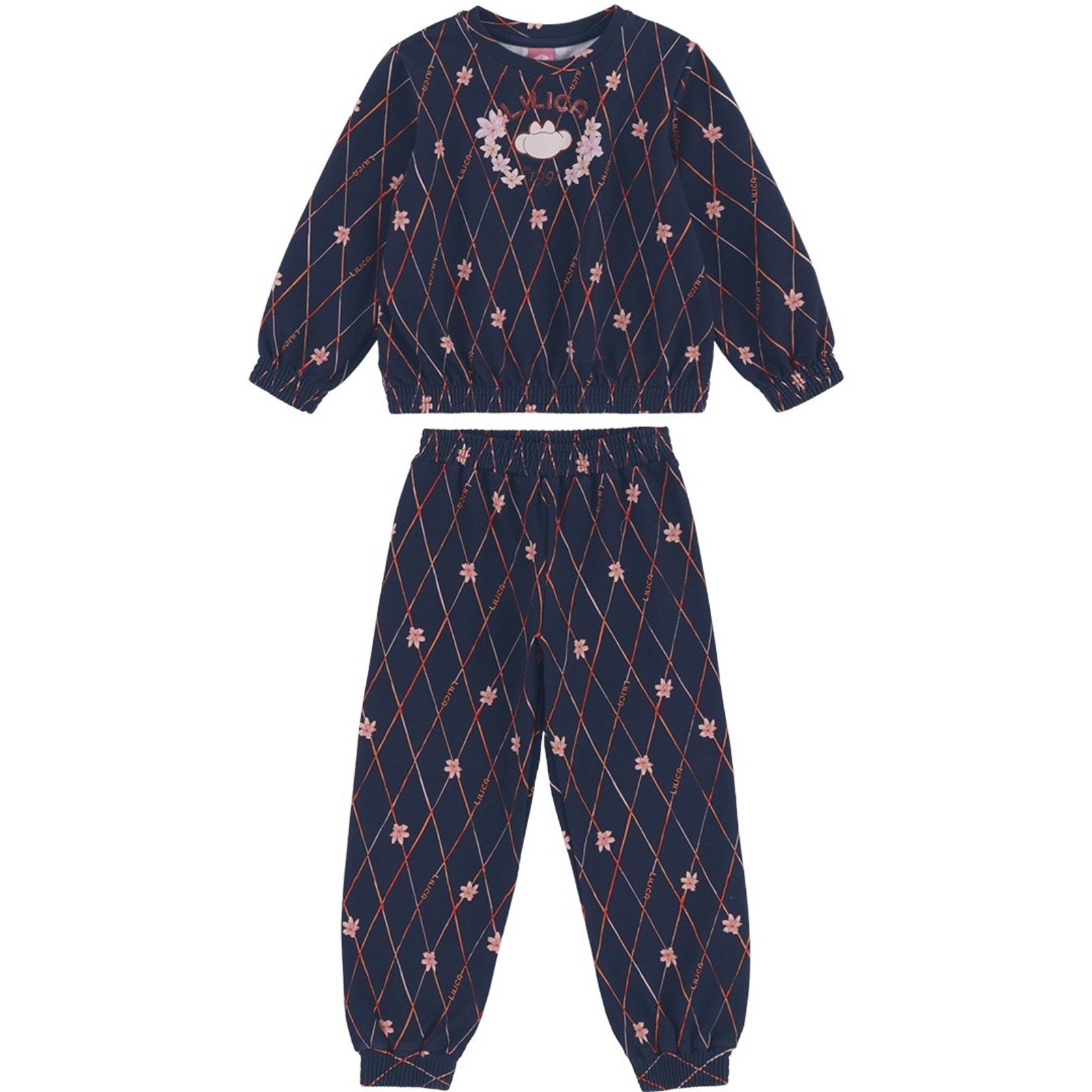 Infantil - Conjunto Longo Estampado Menina Lilica Ripilica