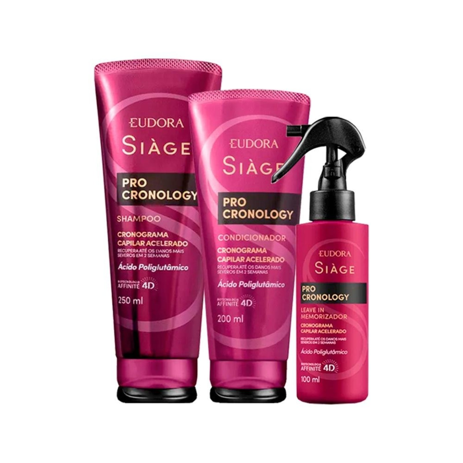 Kit Eudora Siàge Pro Cronology - 3 Produtos