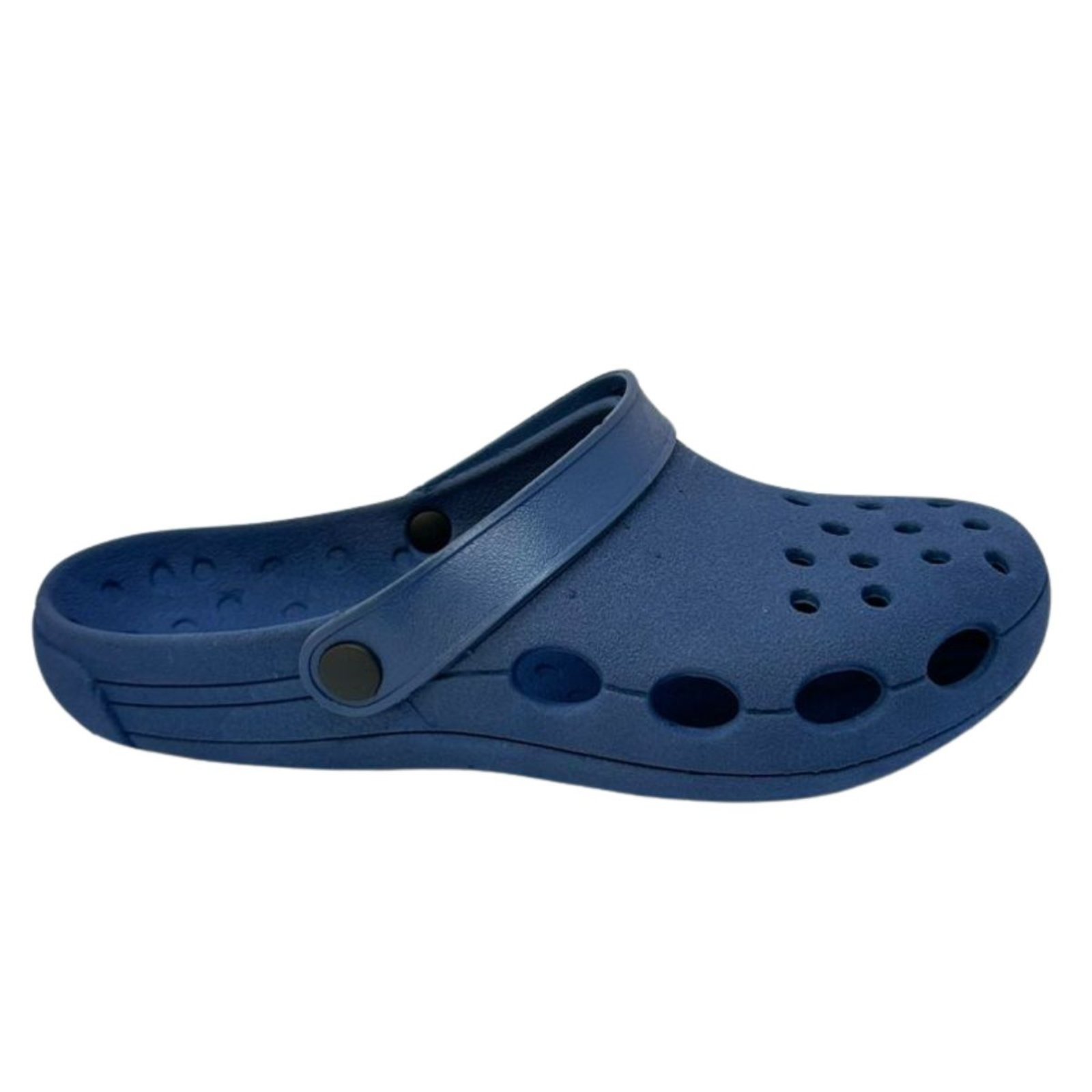 Vista 3 Sapato Babuche Masculino Veritimo Chinelo Calce Fácil Conforto Trabalho Dia a Dia azul marinho Veritimo azul marinho
