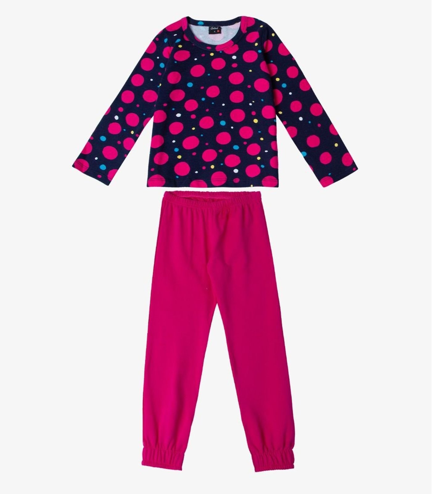 Pijama Menina Select Azul