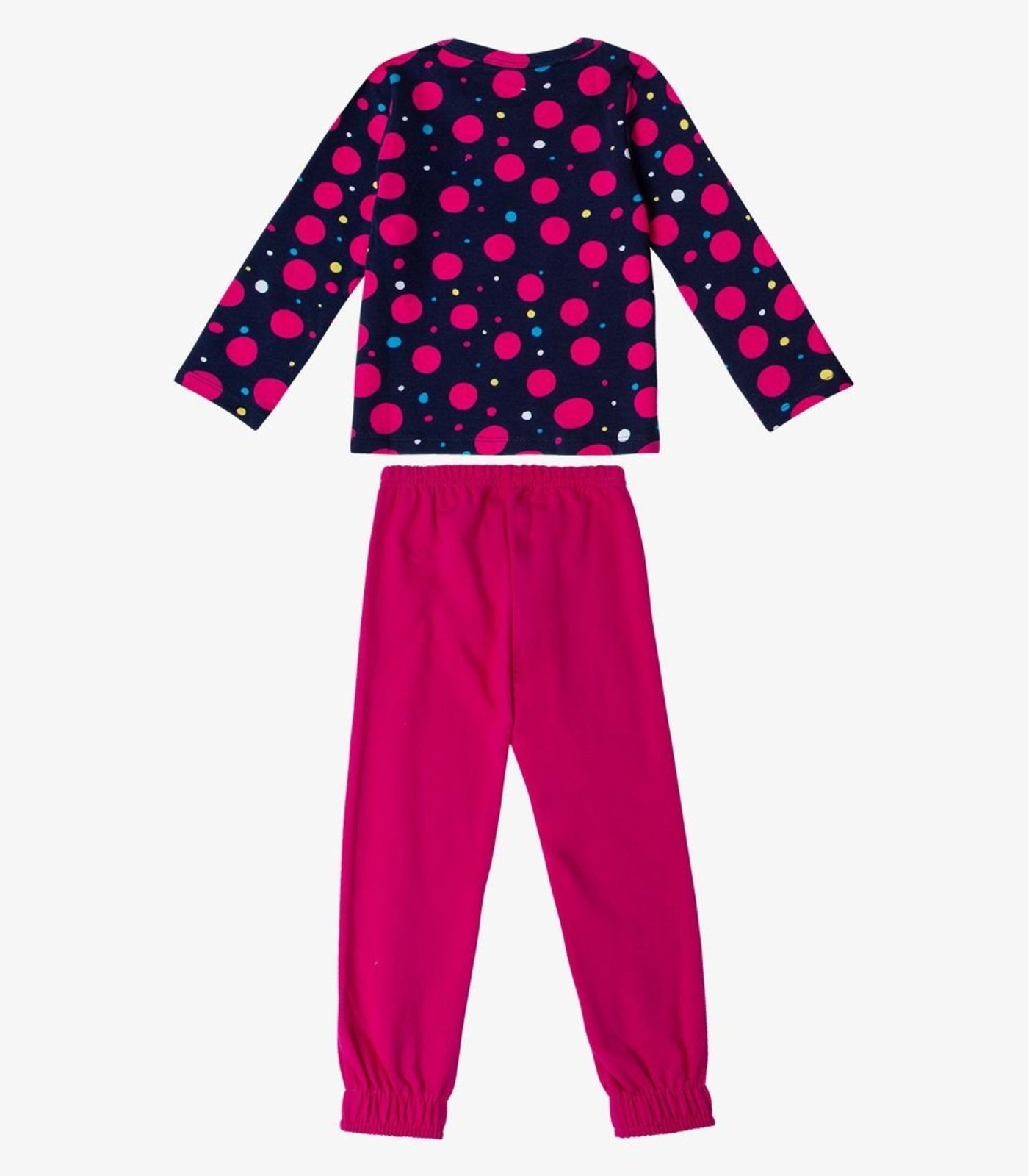Vista 3 Pijama Menina Select amarelo Select amarelo