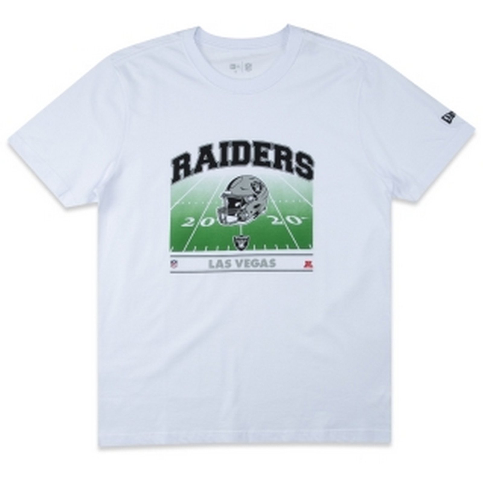 Camiseta New Era Regular Las Vegas Raiders Branco