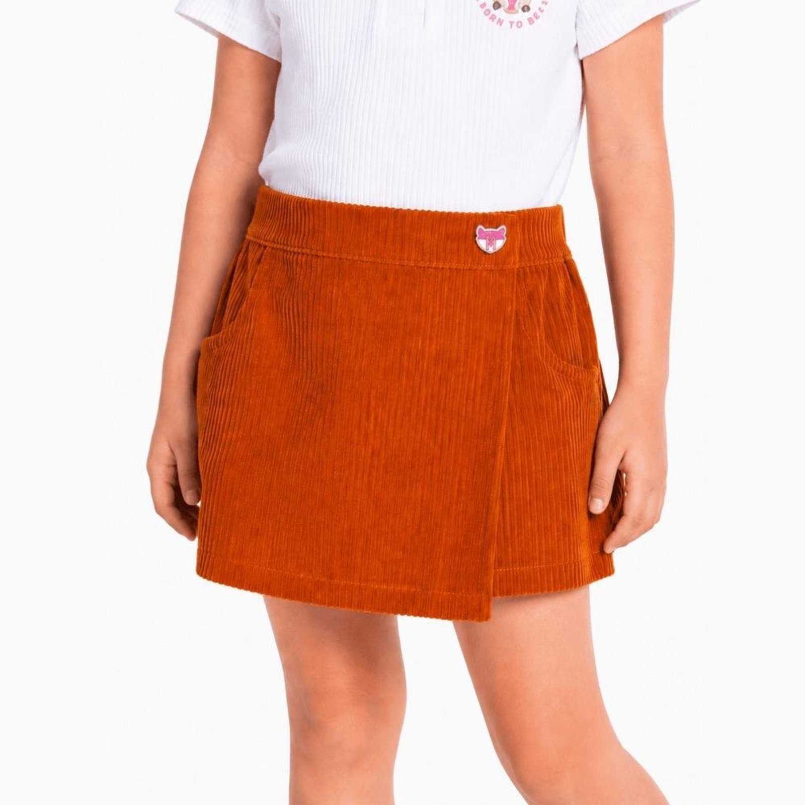 Infantil - Short Saia Minha Fofura Alphabeto Guarana