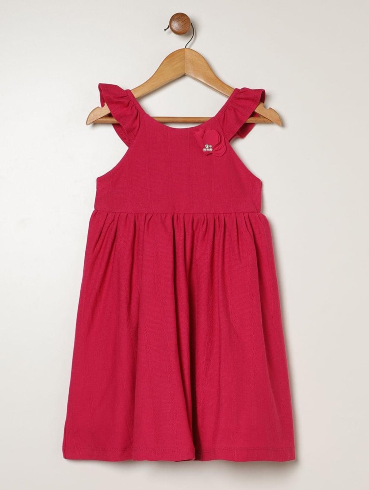 Vestido Malha Para Menina - PINK