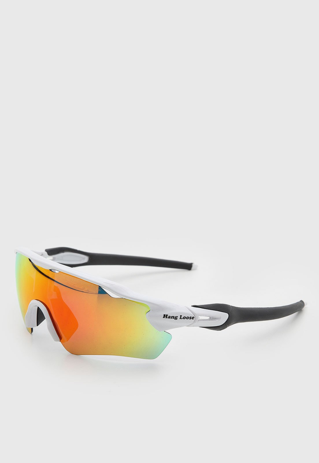 Óculos de Sol Hang Loose Shield Running Bike Branco
