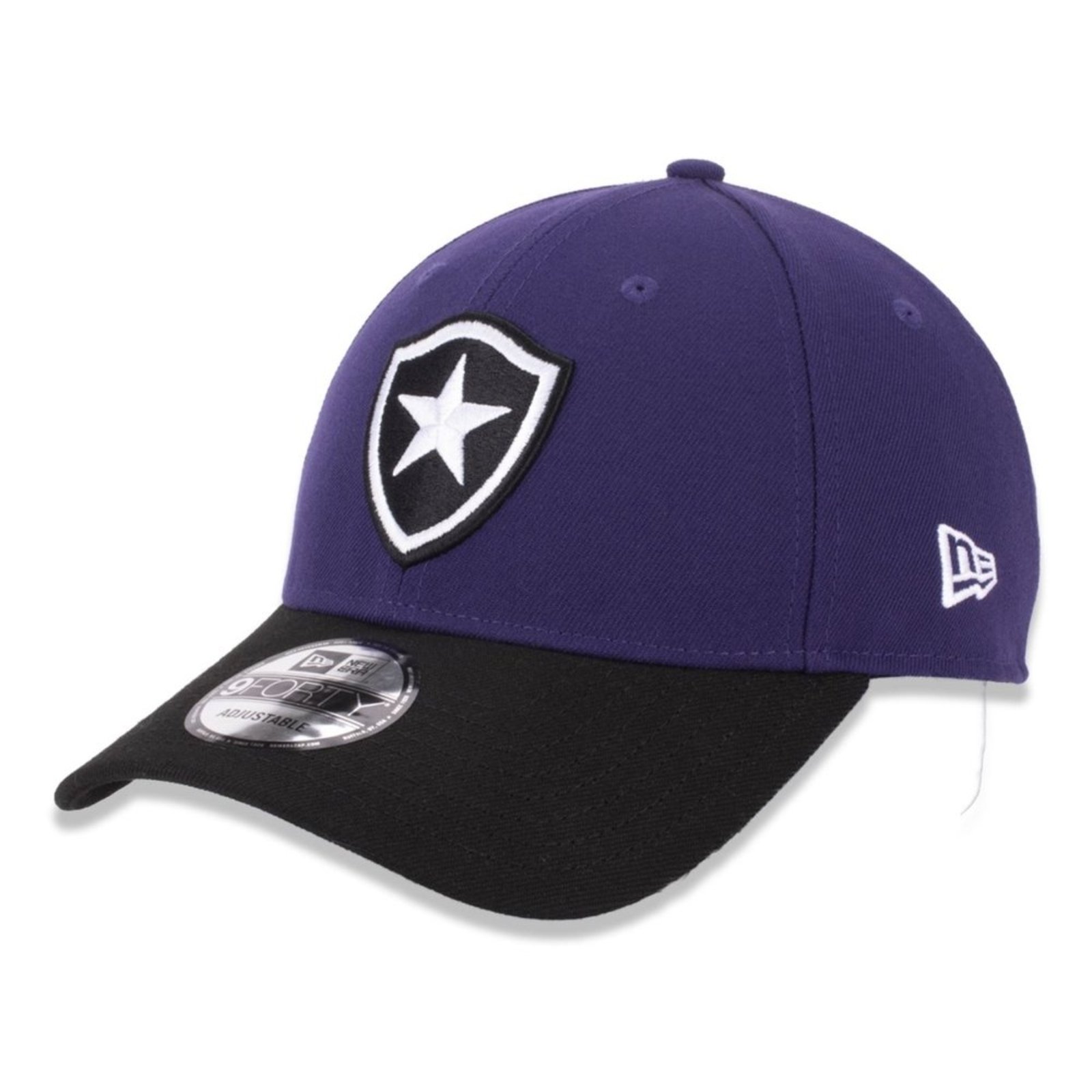 Bone New Era 9FORTY Snapback Botafogo Roxo