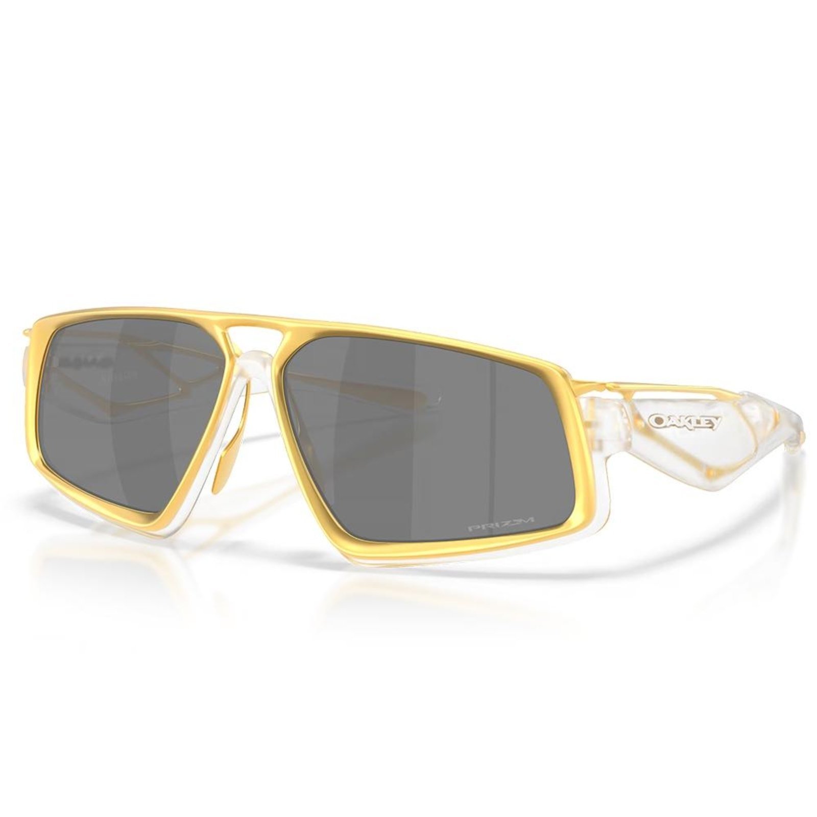 Vista 2 Óculos de Sol Oakley Massillon Matte Clear Gold Prizm Black preto clear Oakley preto clear