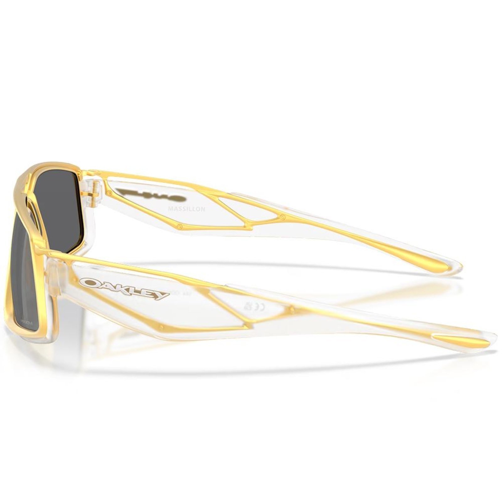 Vista 3 Óculos de Sol Oakley Massillon Matte Clear Gold Prizm Black preto clear Oakley preto clear