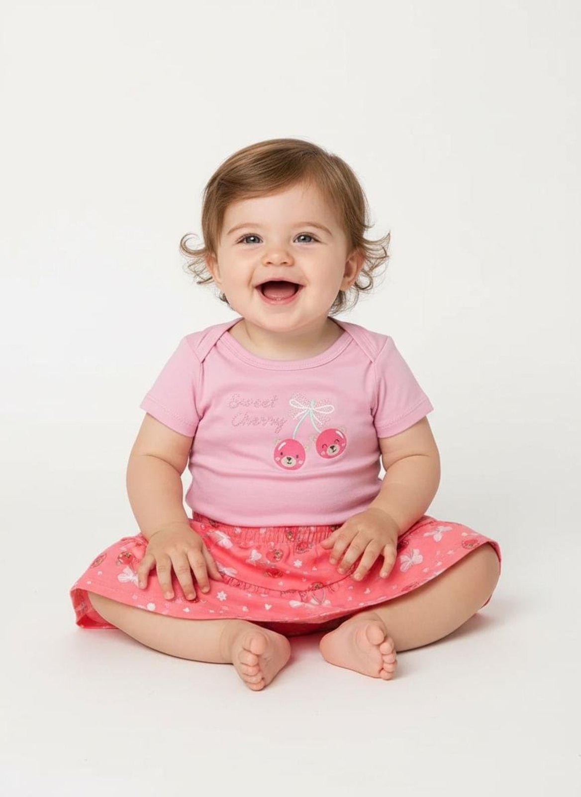 Infantil - Conjunto Curto Para - ROSA