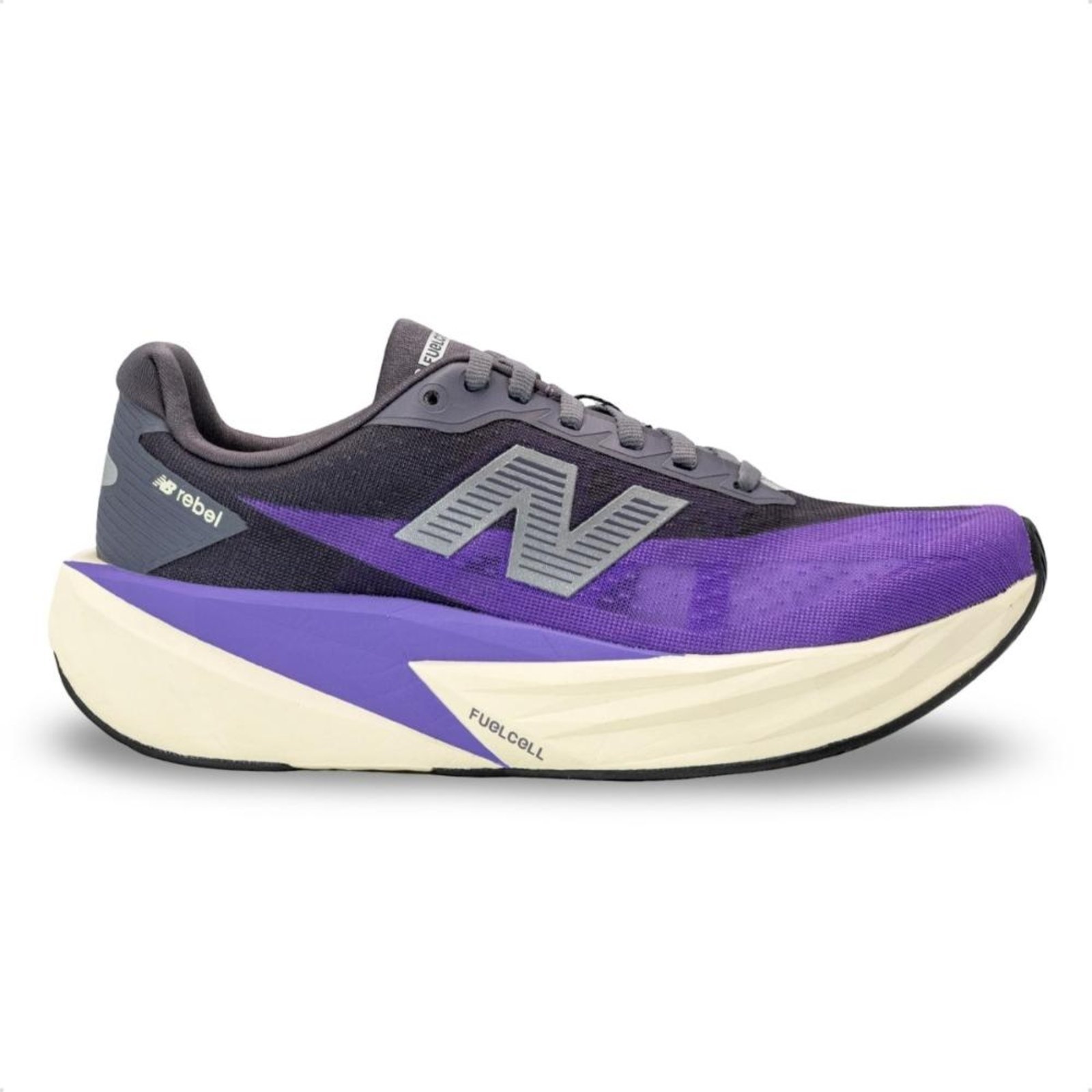 Tênis New Balance Feminino Fuelcell Rebel V5 Corrida Cinza