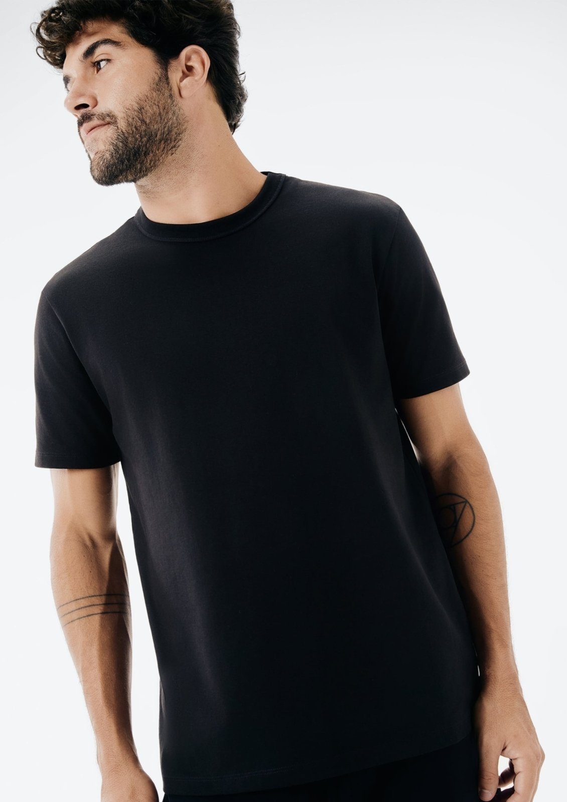 Camiseta Masculina Texturizada Em Algodão Peruano Hering