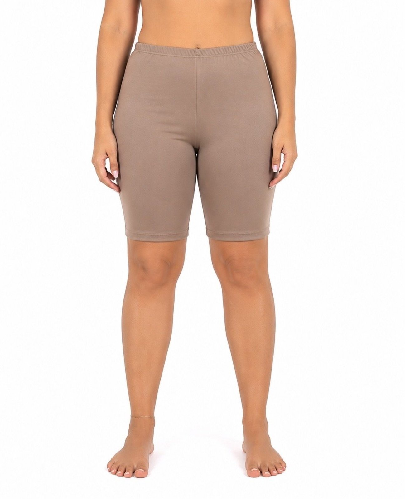 Bermuda Anágua Gabi Lingerie Segunda Pele Elegante Cintura Baixa Confortável Cós Baixo Moda Perfeita Casual