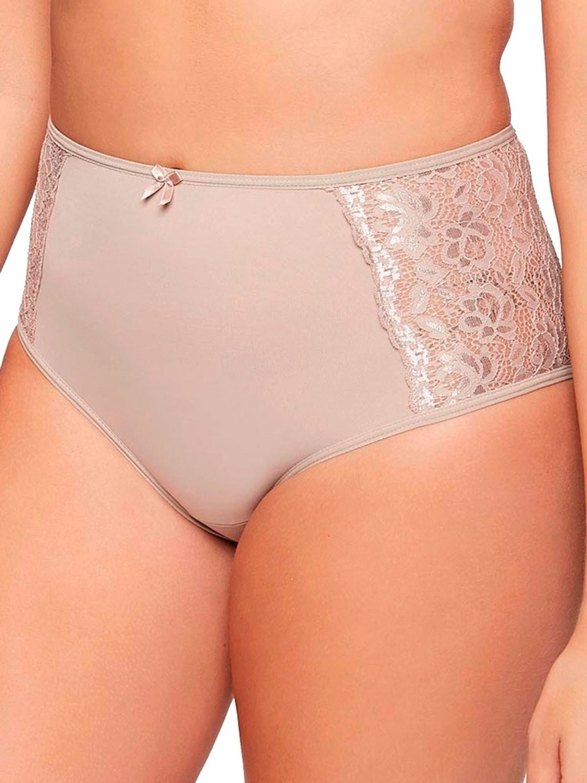 Vista 2 Calcinha Alta Brigitte Maxi Triumph 24788 vermelho Triumph vermelho