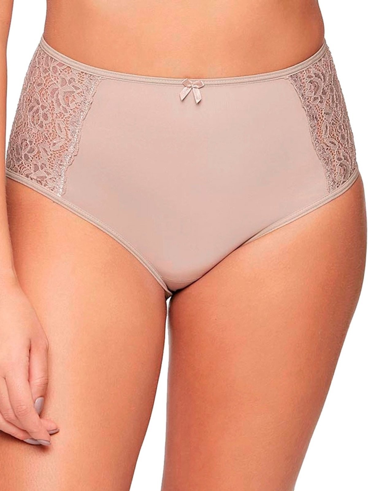 Vista 3 Calcinha Alta Brigitte Maxi Triumph 24788 vermelho Triumph vermelho