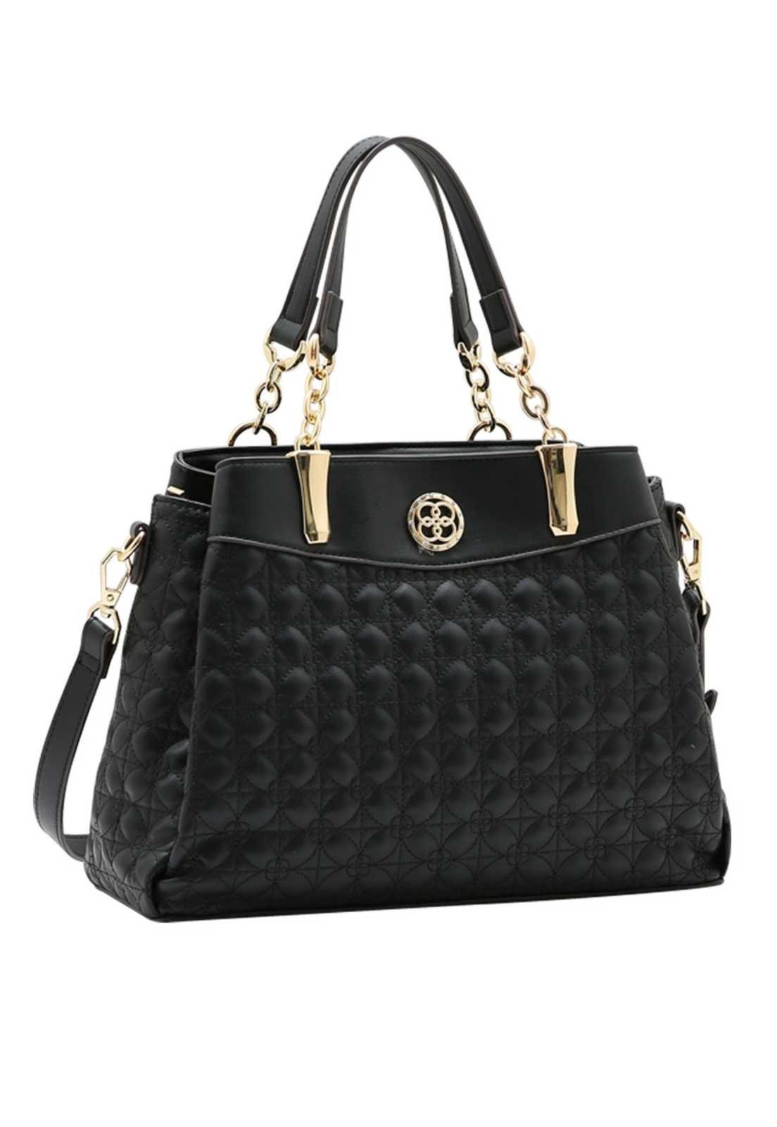 Bolsa Feminina Chenson Mão Classico Matelasse 3485817 Preto