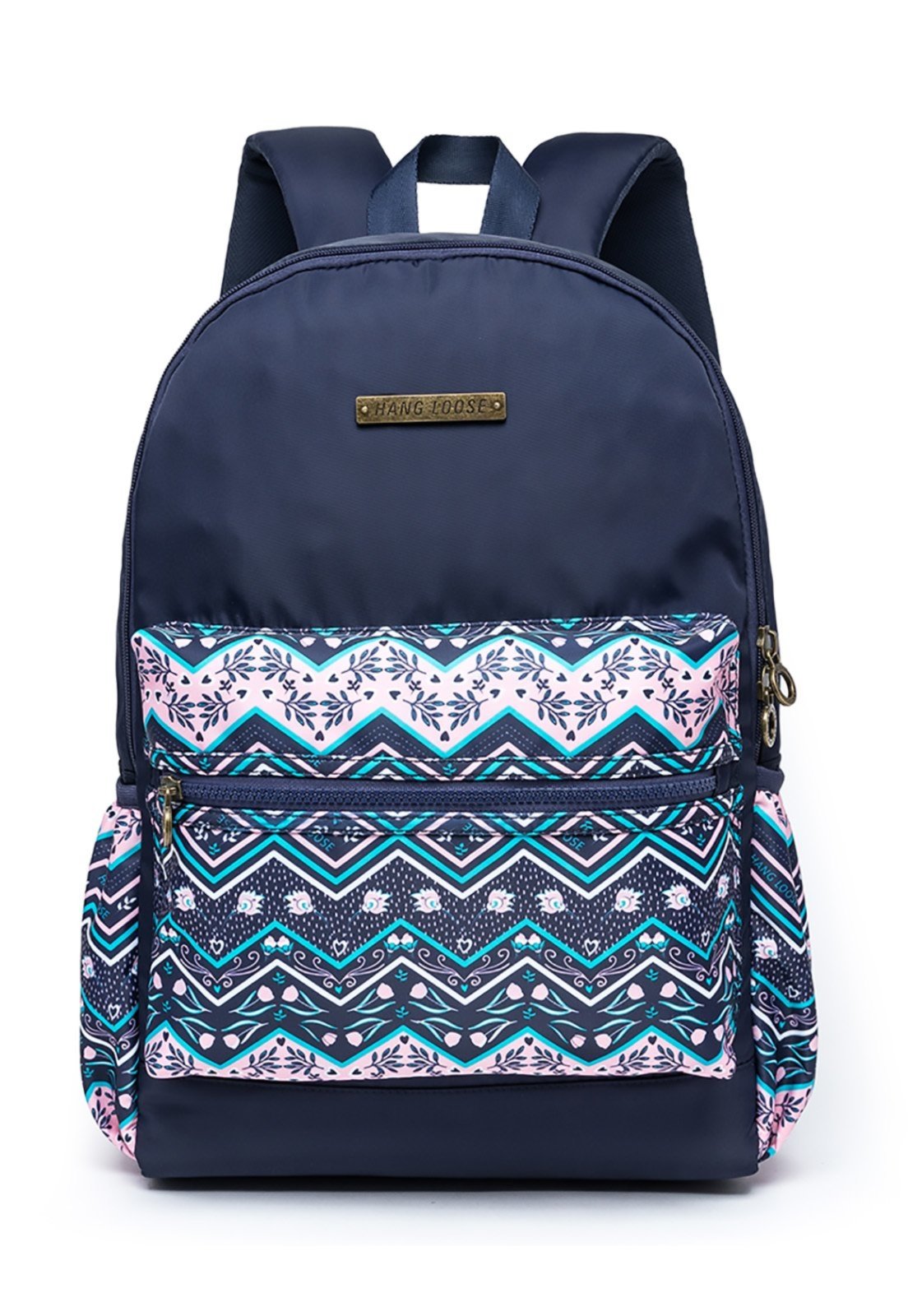 Mochila Hang Loose Casual Reforçada Viagem Escolar Juvenil Dia a Dia