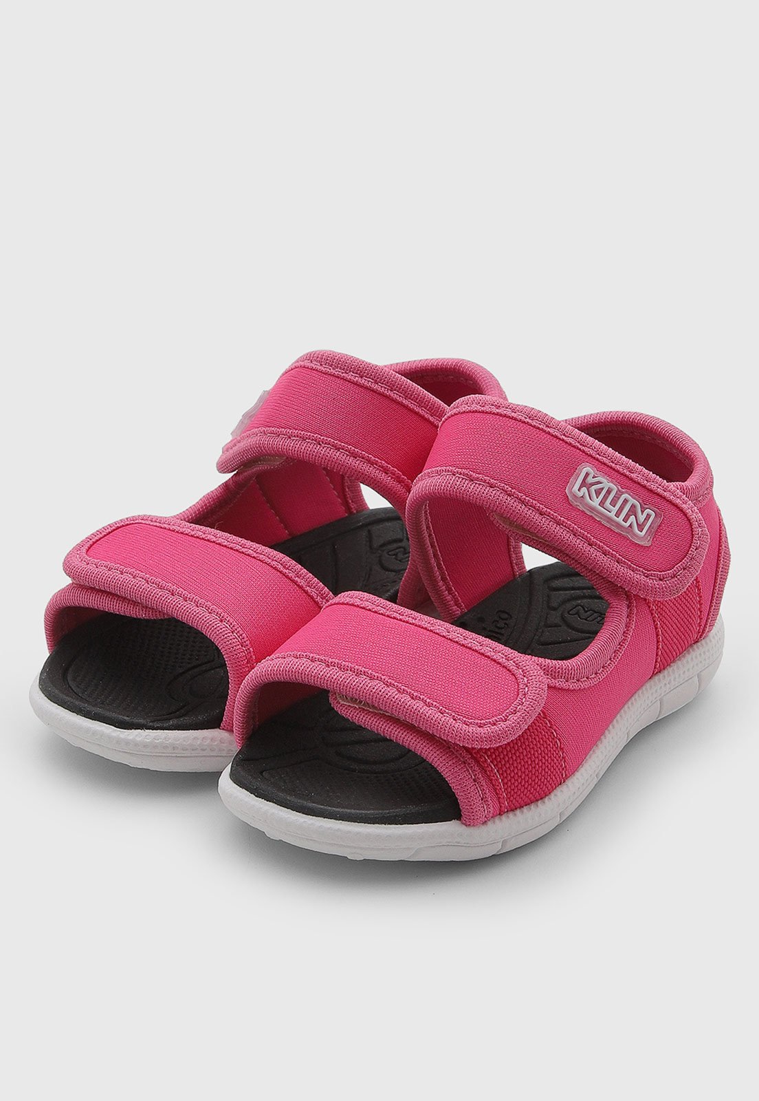 Infantil - Sandália Klin Papete Tic Tac Rosa