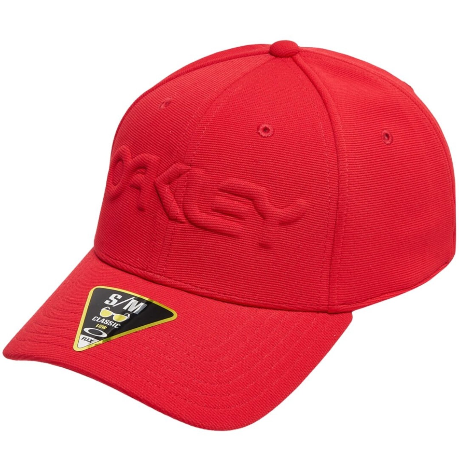 Boné Oakley 6 Panel Stretch Hat Embossed - RED LINE