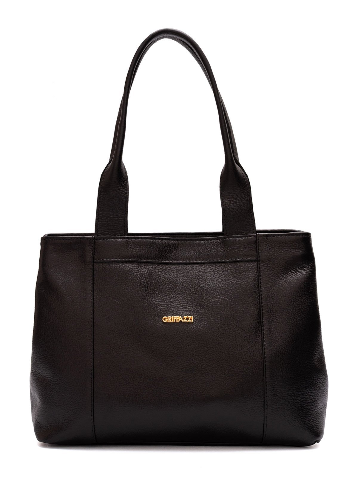 Bolsa de Couro Griffazzi Ombro Preto