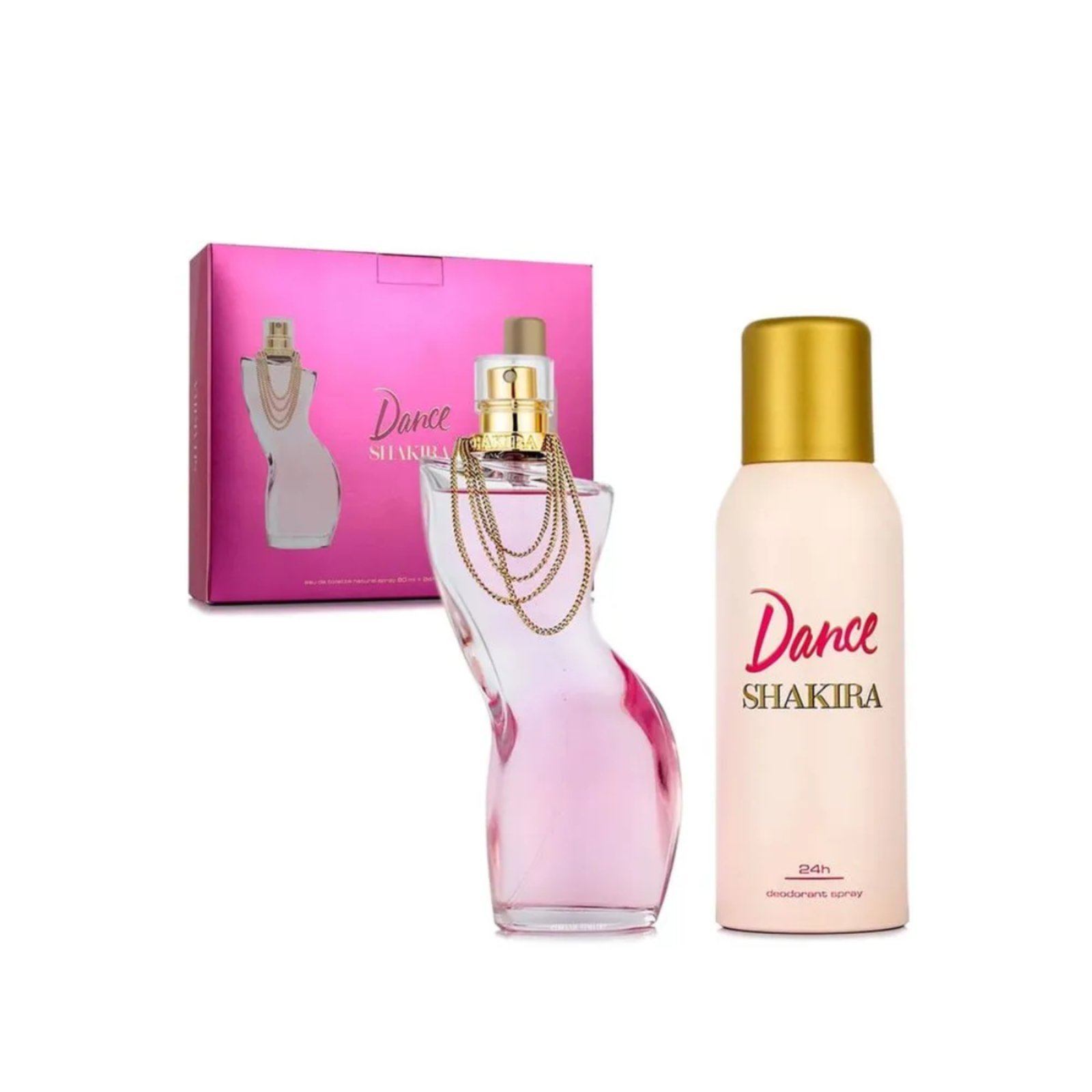 Kit Shakira Dance Feminino Edt 80ml + Desodorante 150ml
