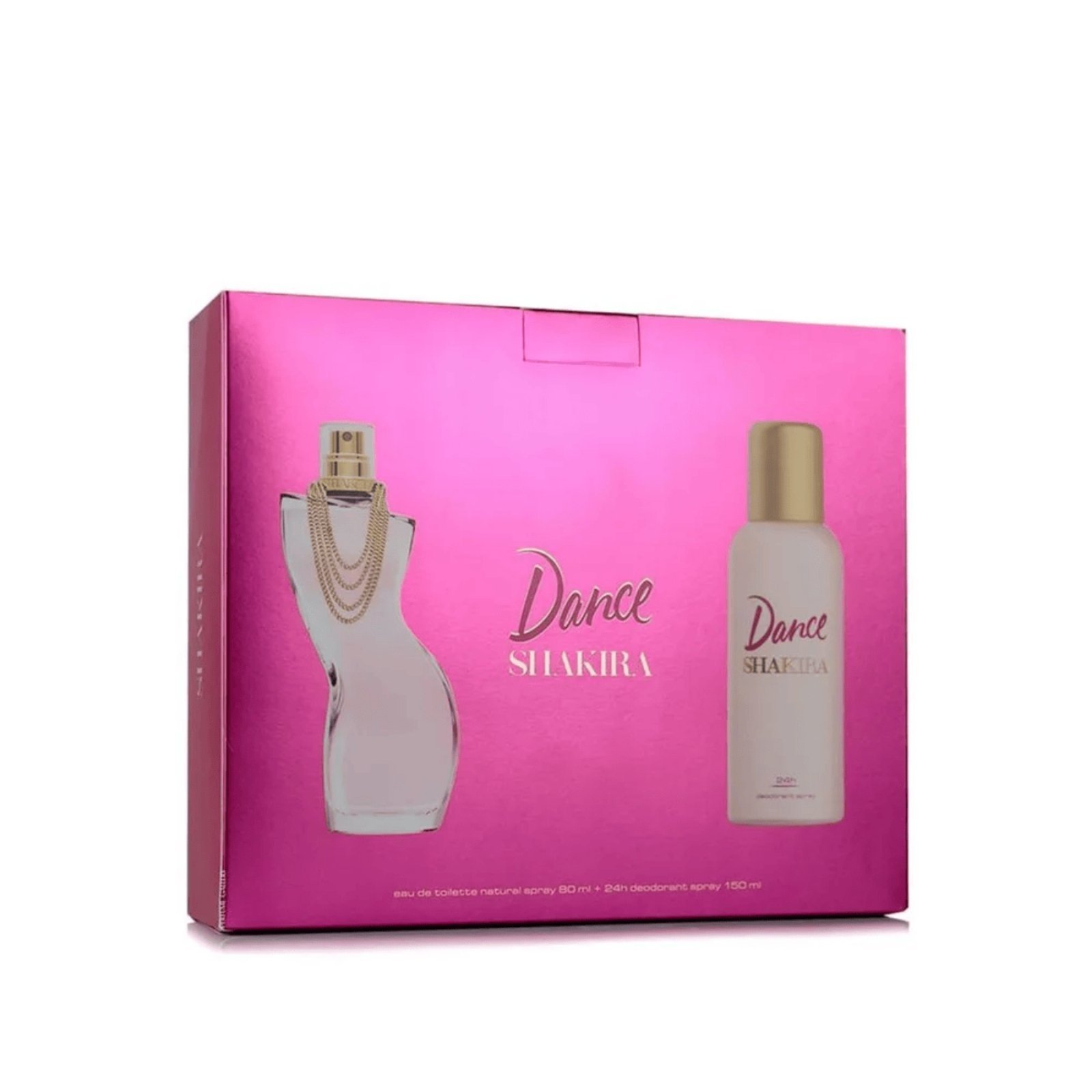 Vista 3 Kit Shakira Dance Feminino Edt + Desodorante 150ml rosa Shakira rosa