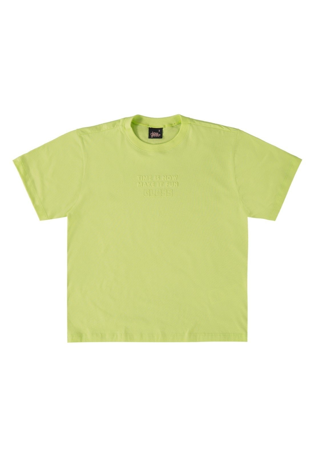 Infantil - Camiseta Manga Curta Básica Gloss Verde