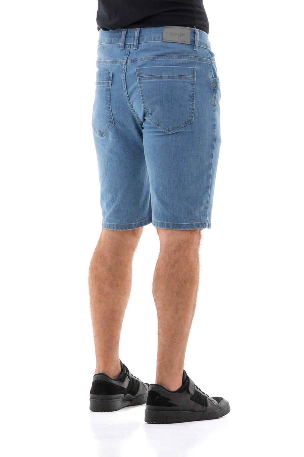 Vista 3 Bermuda Jeans Masculina Arauto Confort ARAUTO JEANS azul ARAUTO JEANS azul