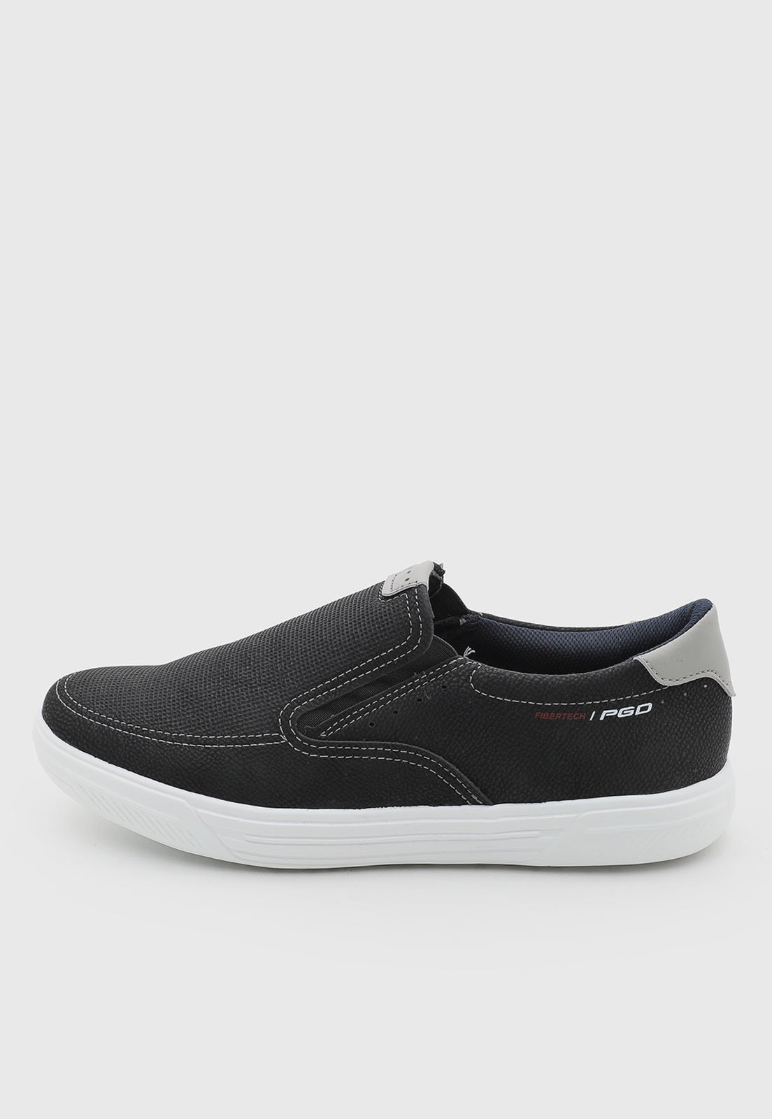 Tênis Masculino Pegada Slip On Preto