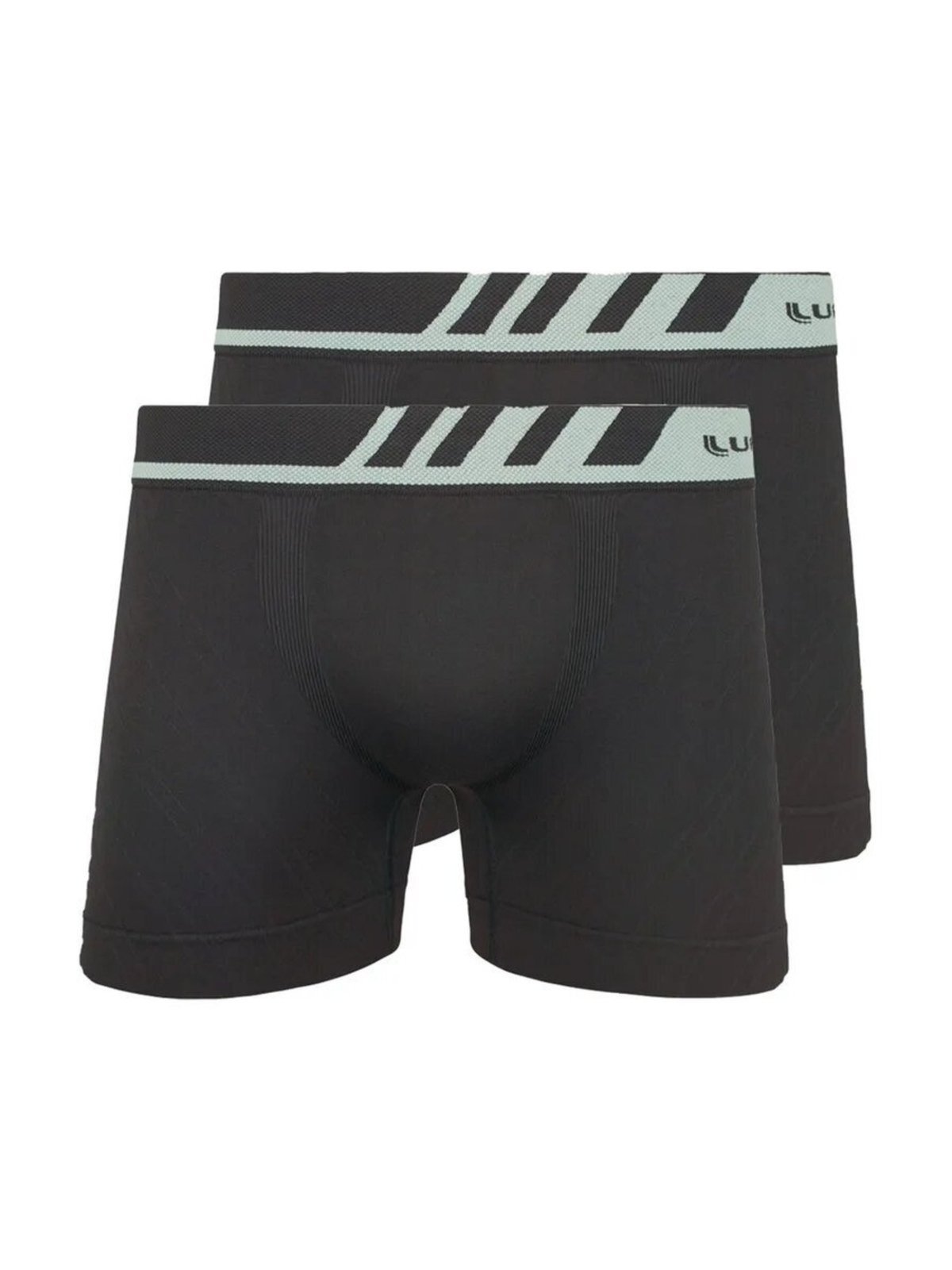 Vista 2 Kit com 2 Cuecas Boxer Lupo branco Lupo branco